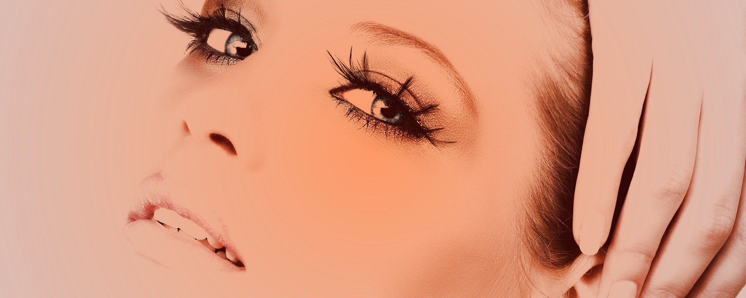 Красивое лицо обои