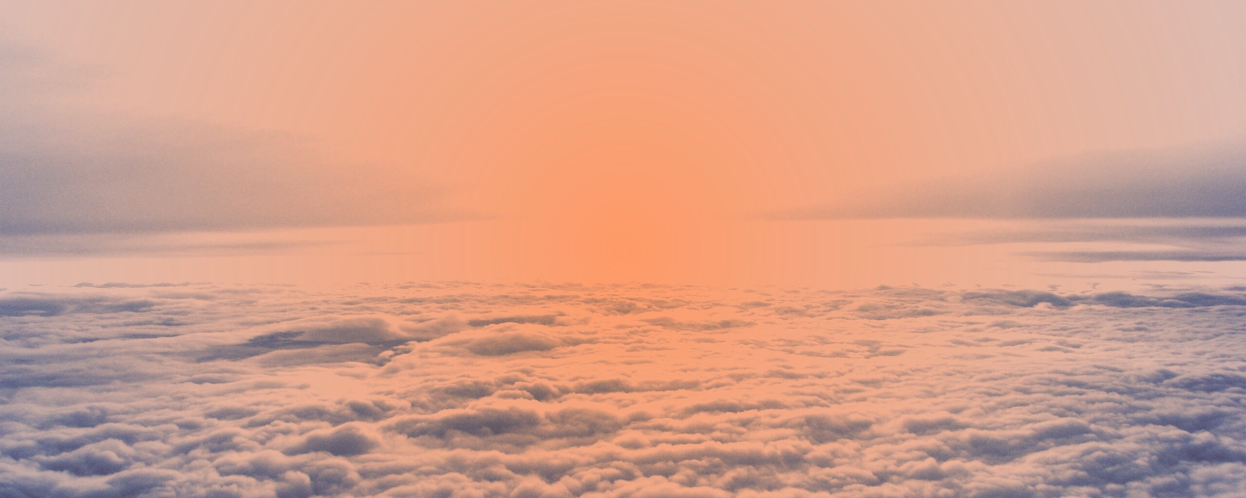 Над облаками обои