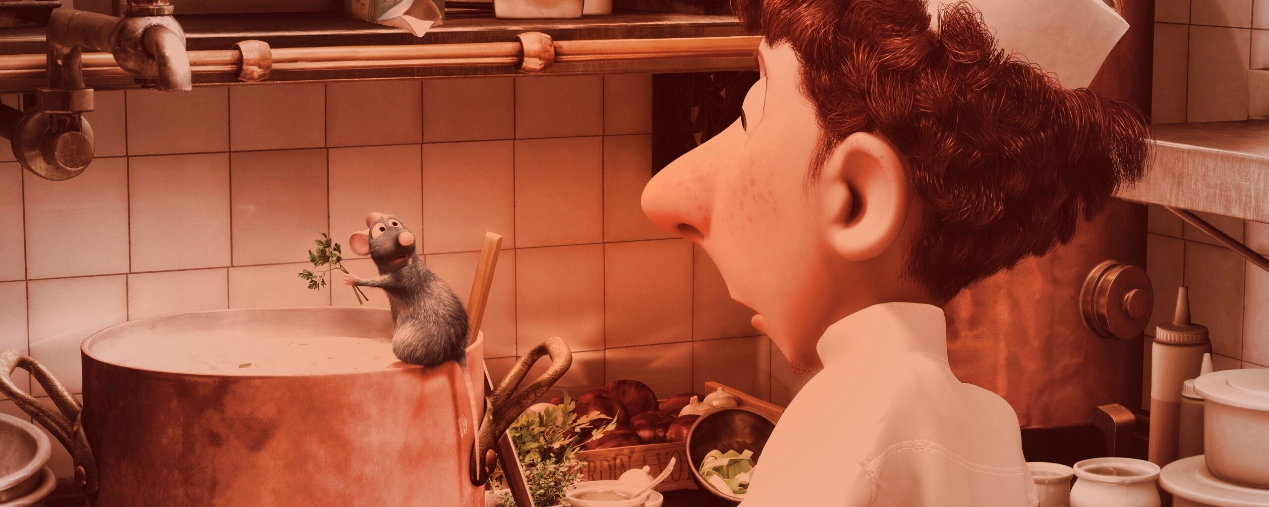 Рататуй варит суп обои