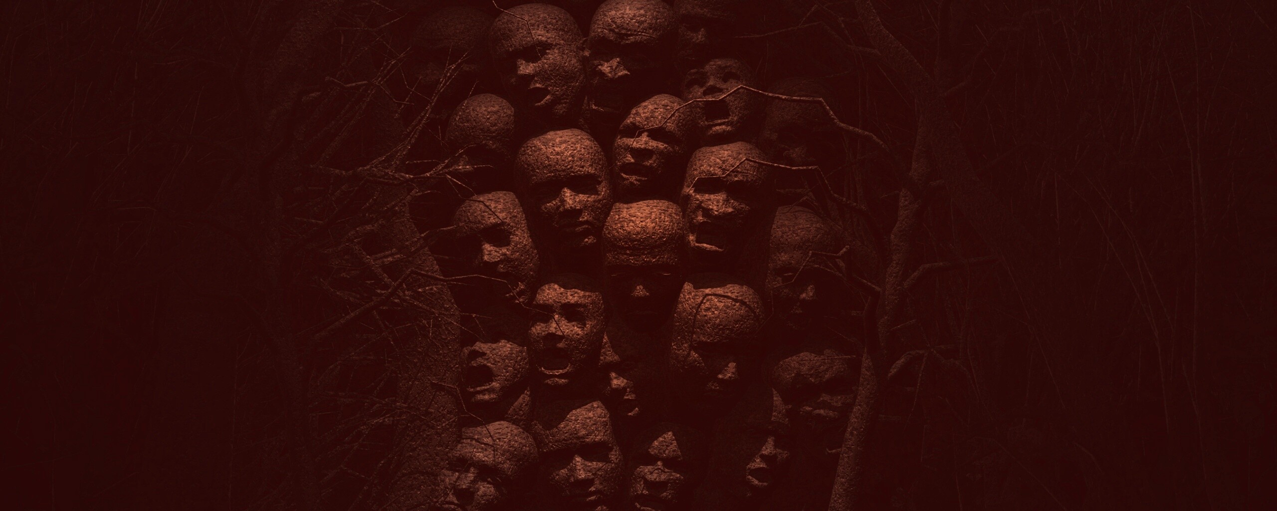 Кричащие головы обои