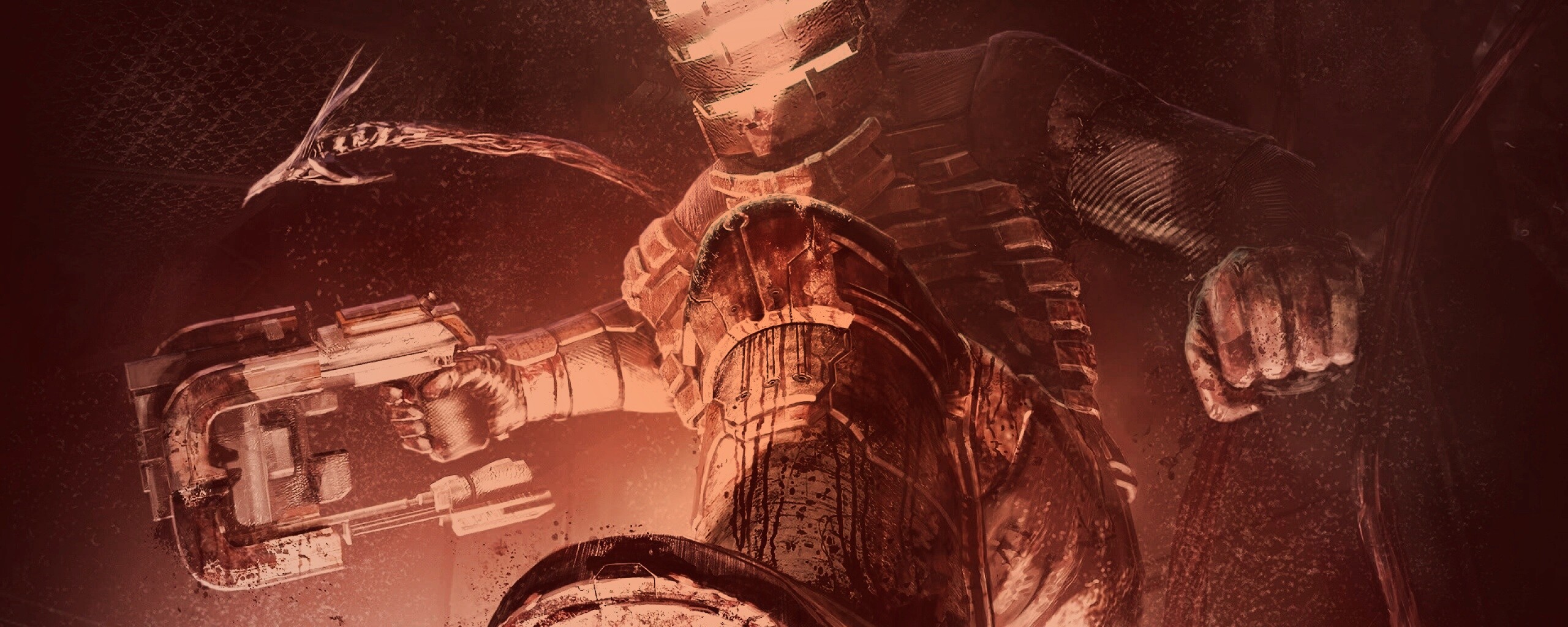 Айзек топчет монстра обои