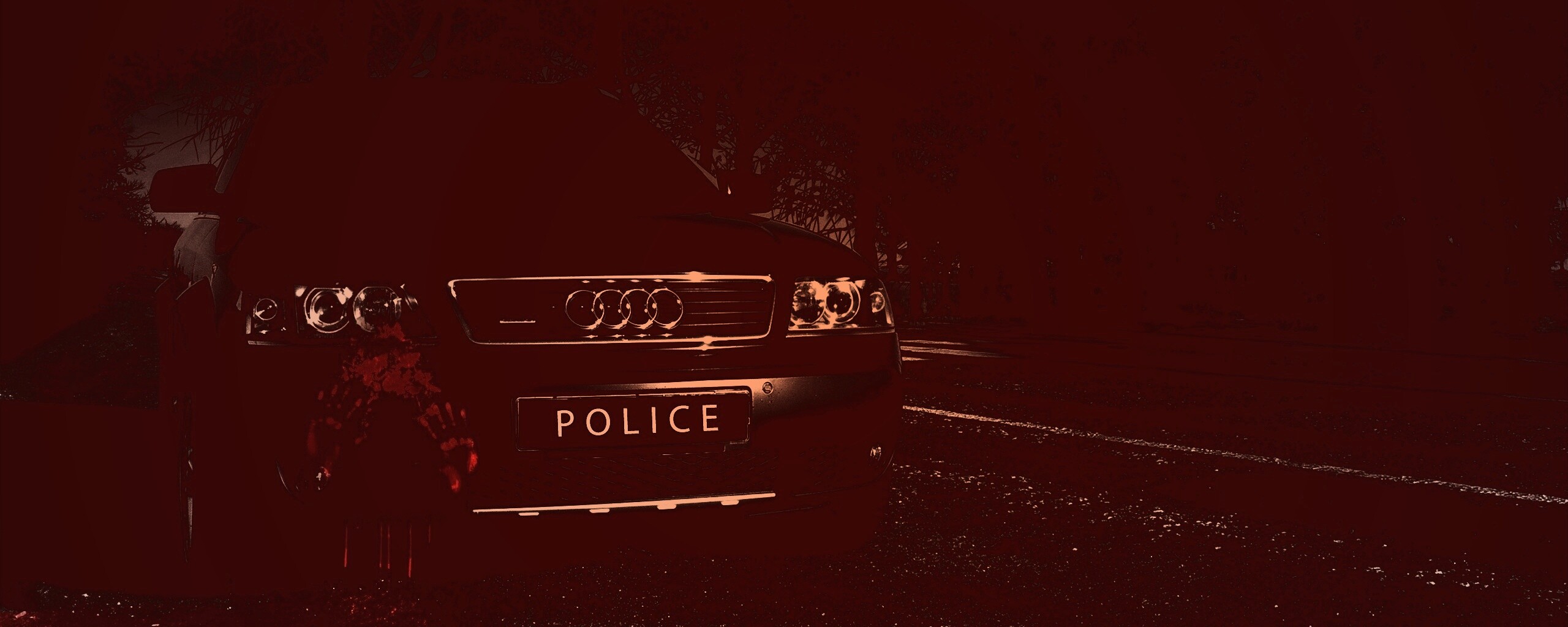 Сбившая человека машина обои