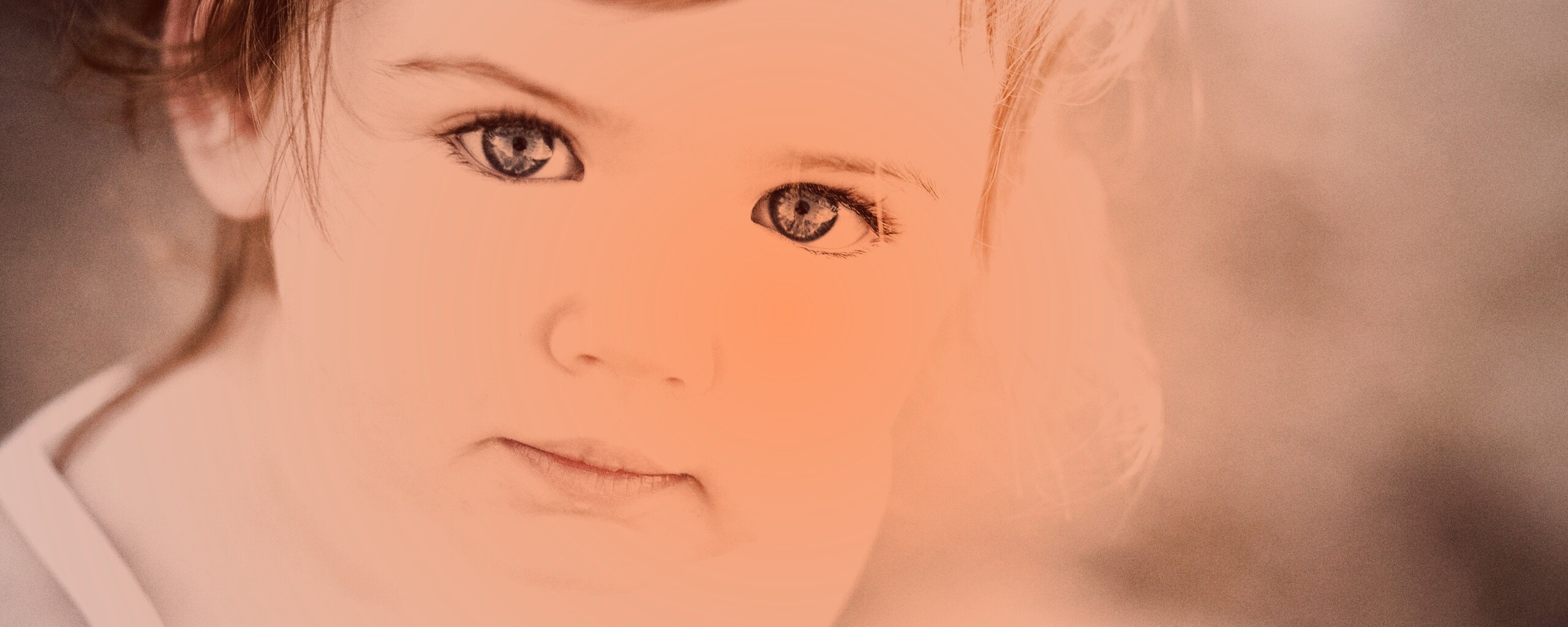 Детское личико обои