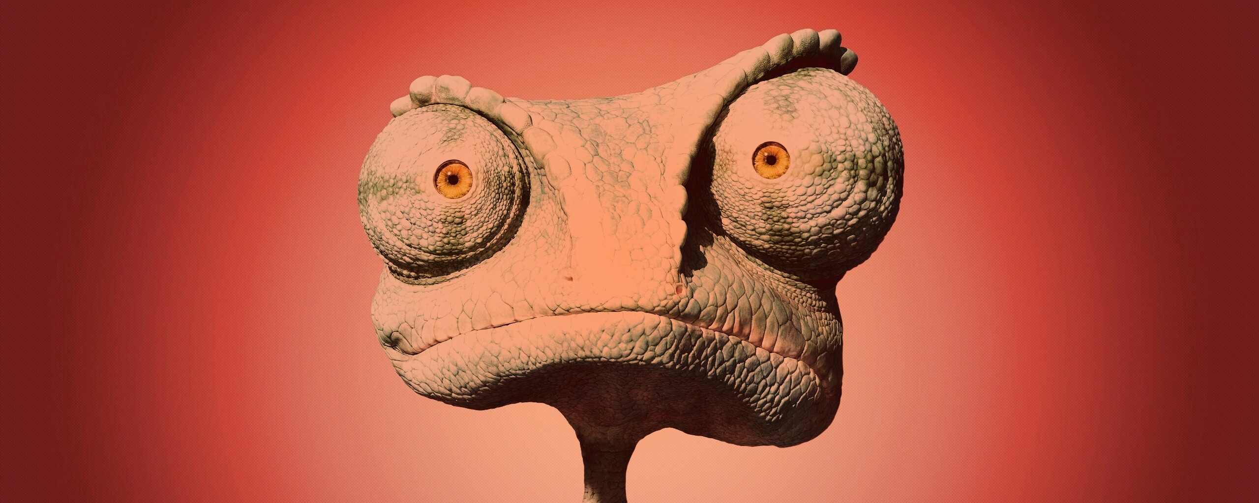 Ранго на красном фоне обои