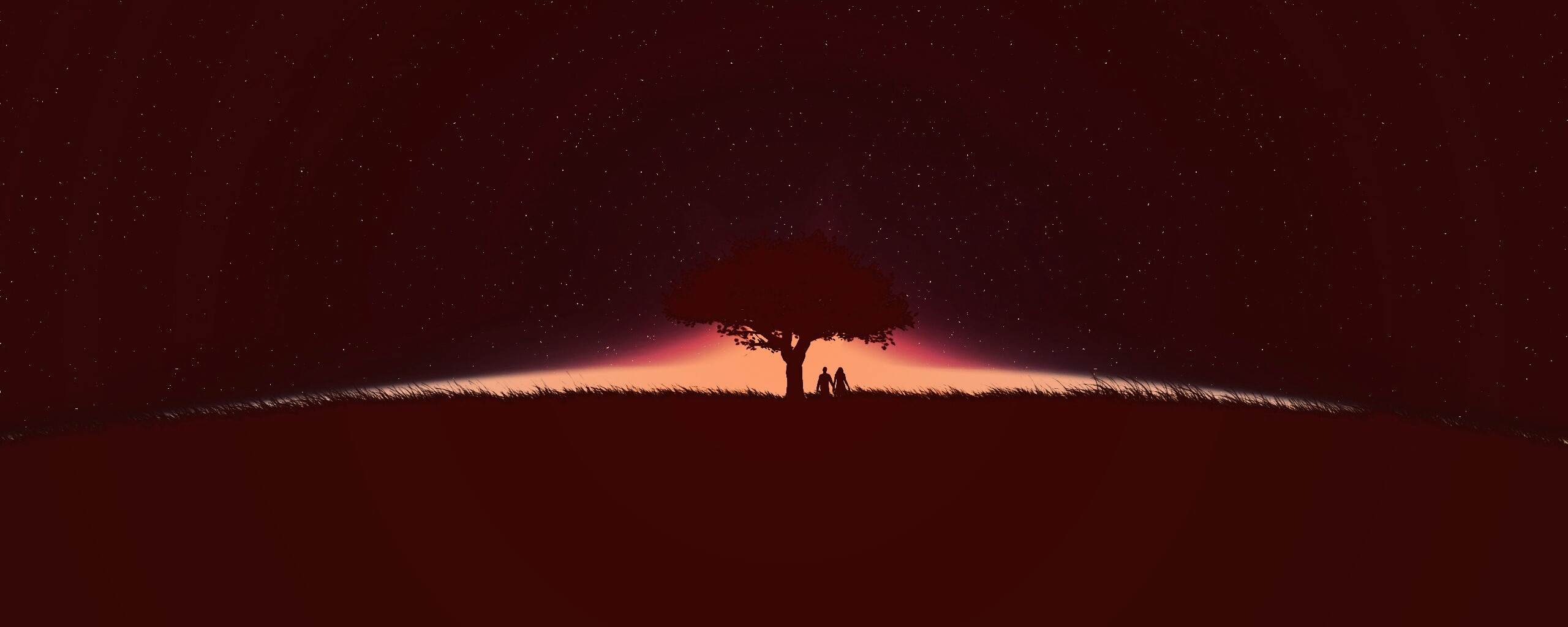 Звёздная ночь обои