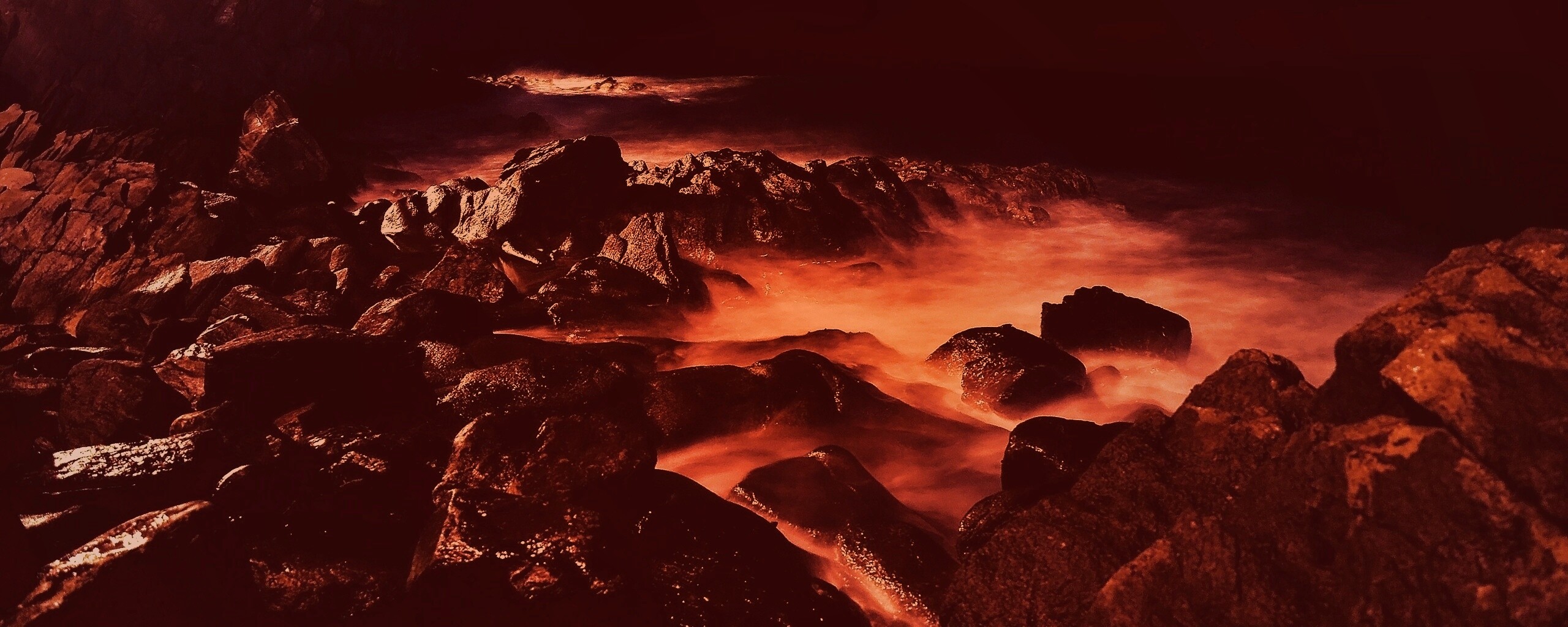 Светящиеся камни обои