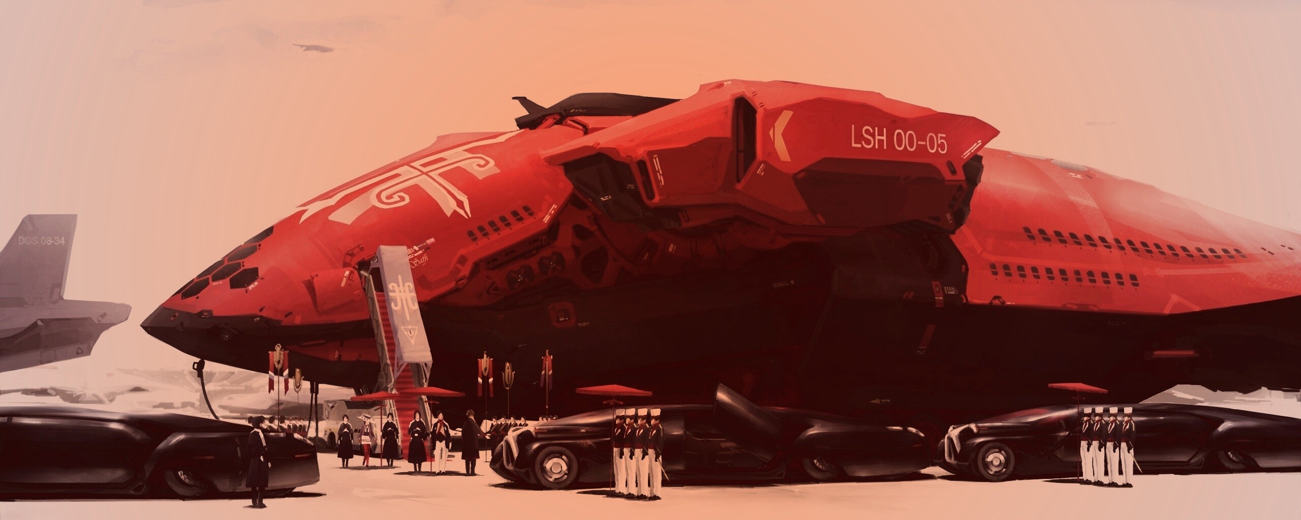 Встреча инопланетных гостей обои