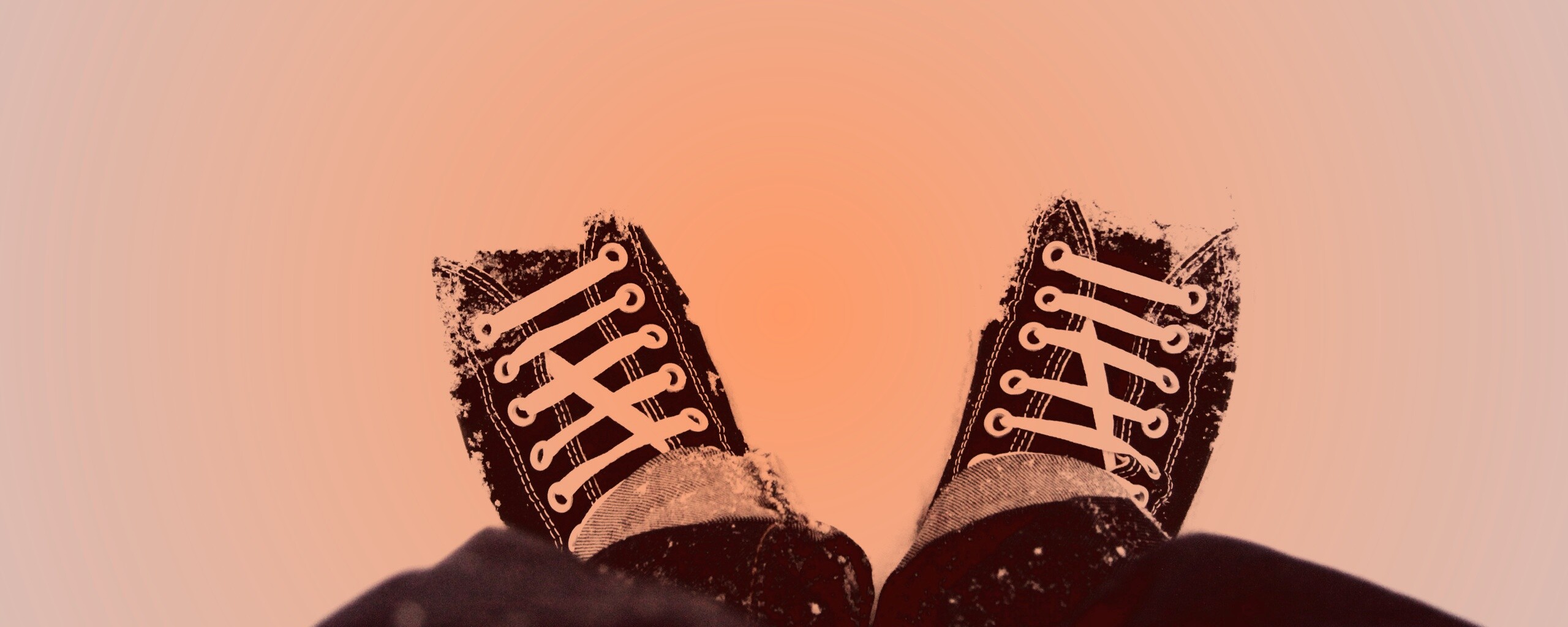 Дурак зимой в кедах обои