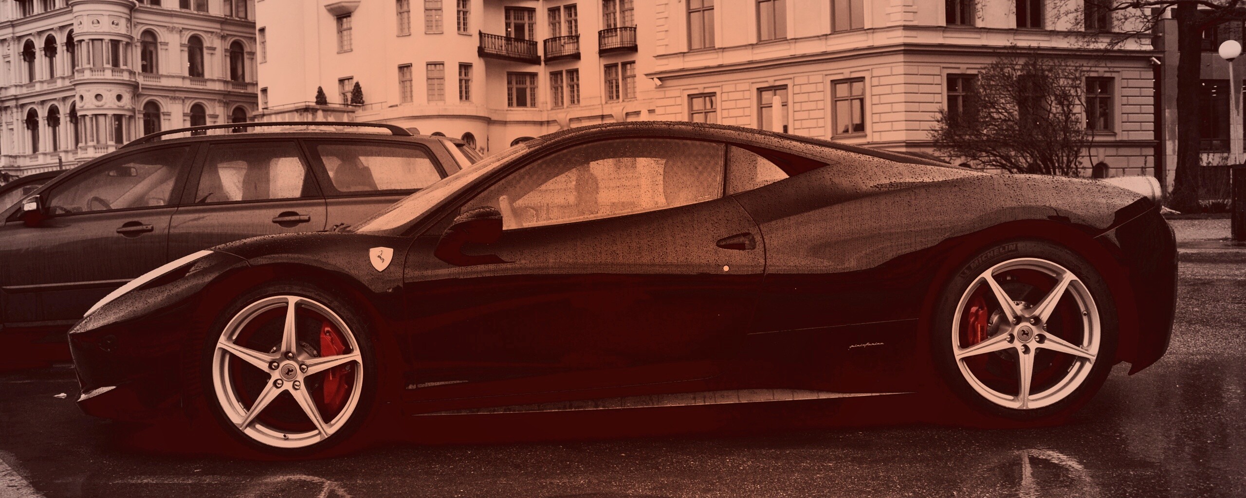 Шикарная Феррари обои