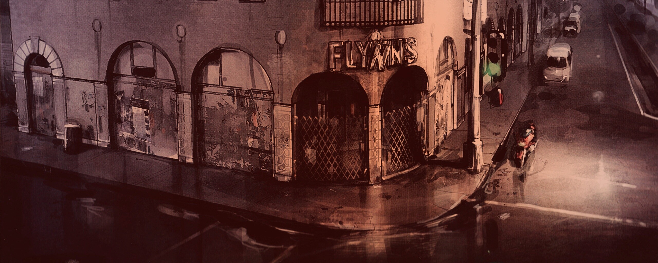 Зал игровых автоматов Флина обои