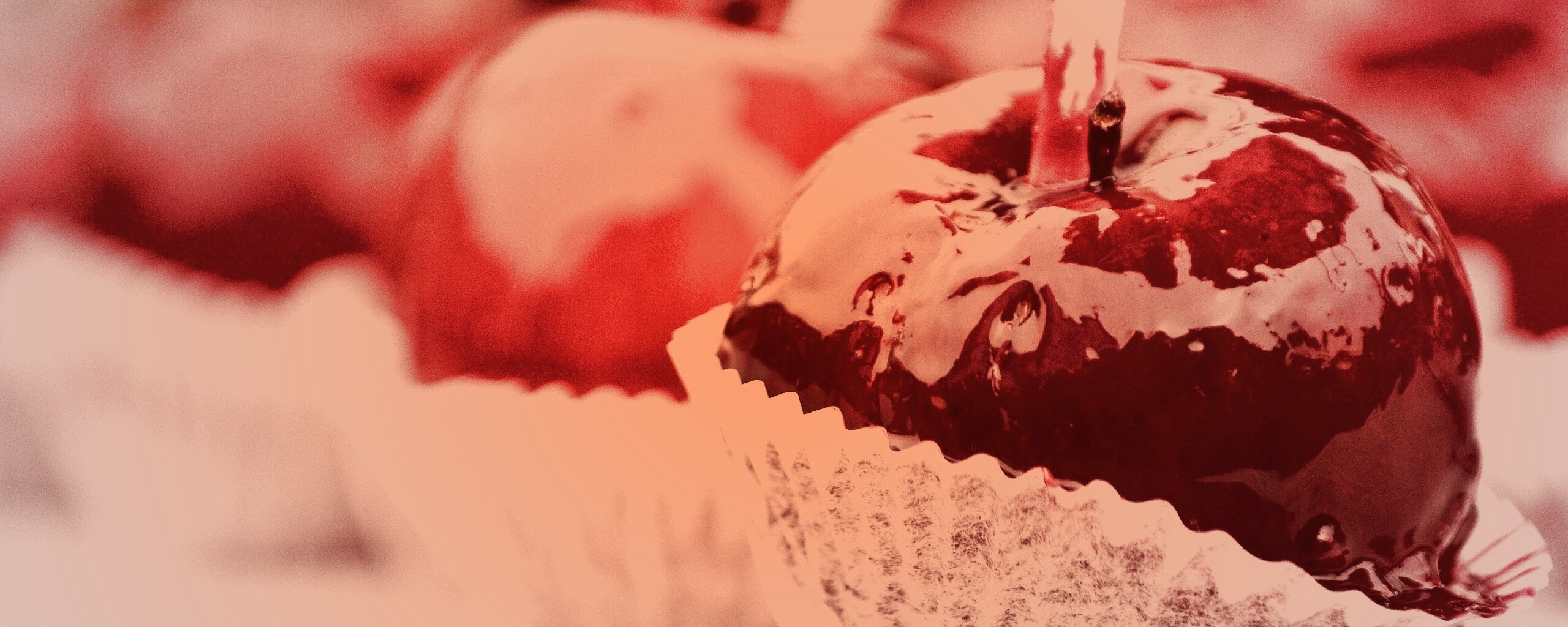 Яблочко в карамели обои