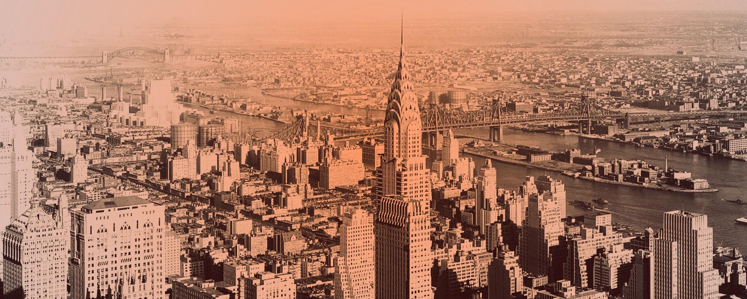 Панорама Нью-Йорка обои