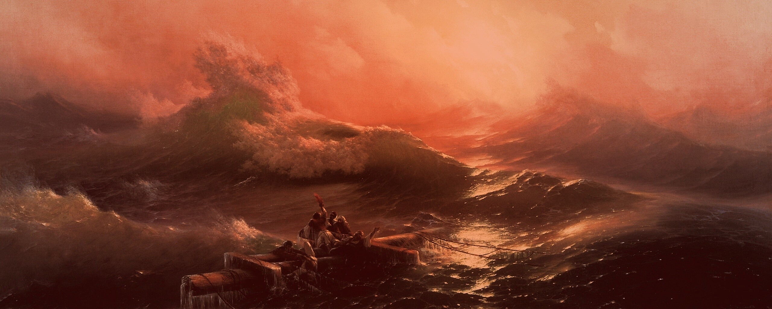 Айвазовский: Девятый вал обои