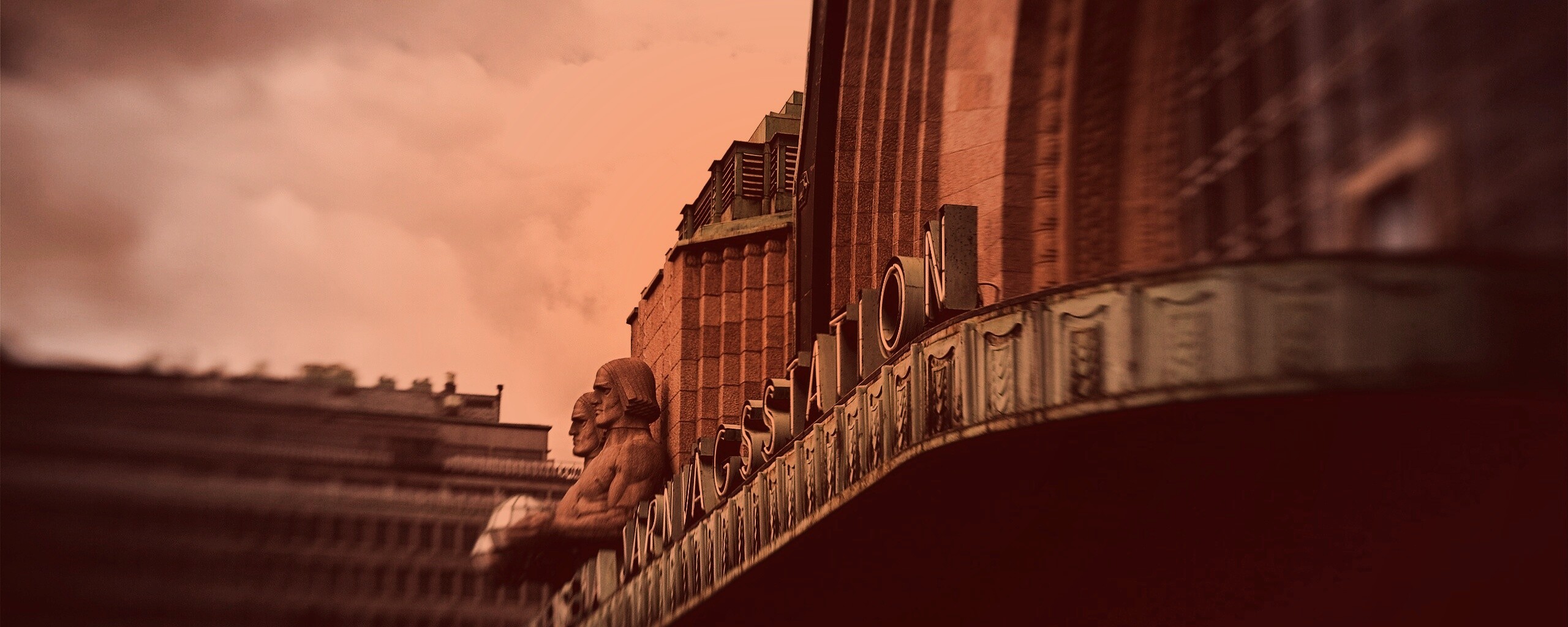 Вокзал Хельсинки обои