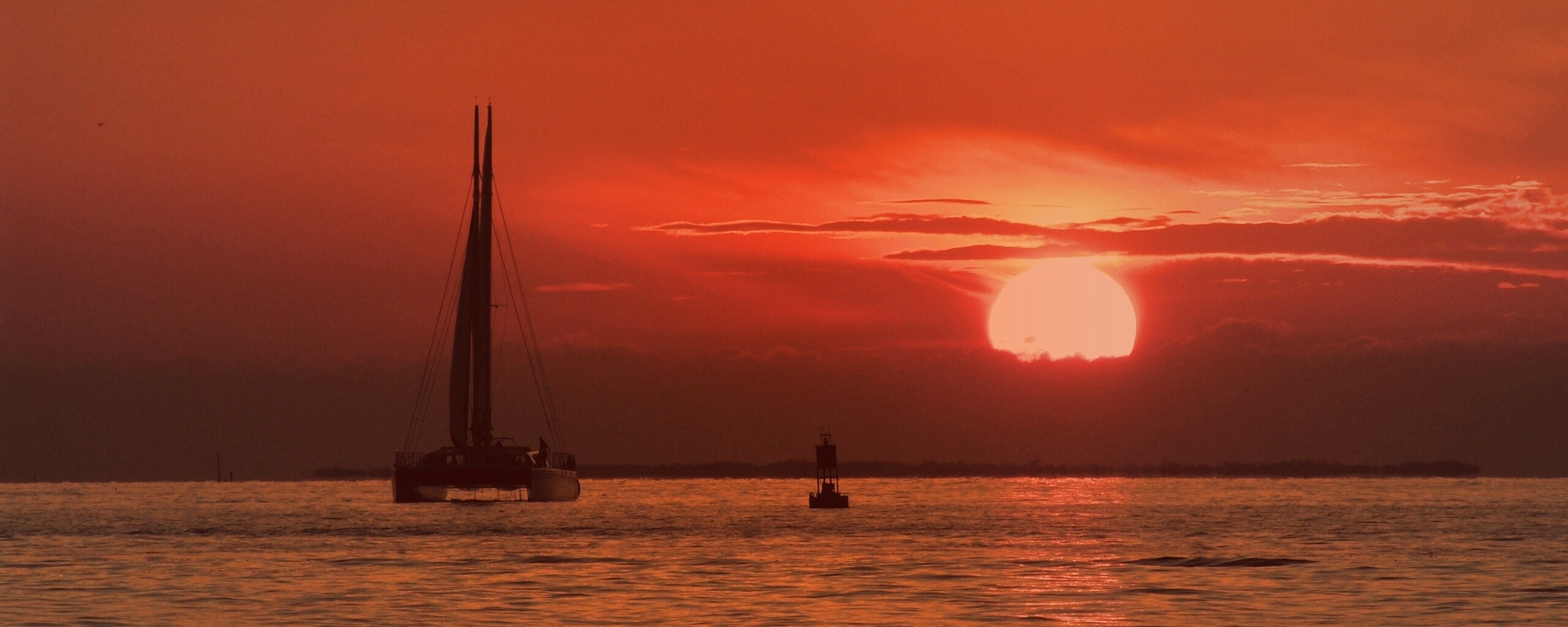 Празднование заката обои