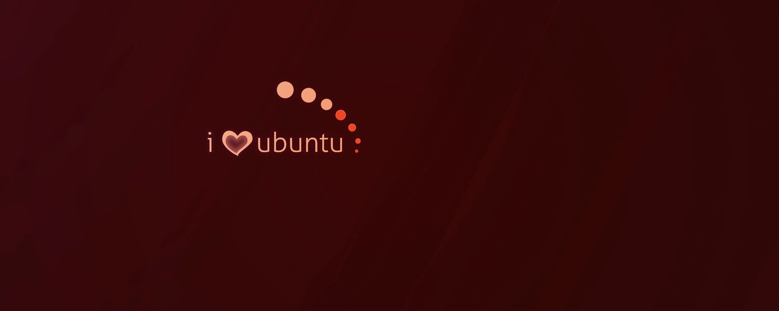 Я люблю убунту обои