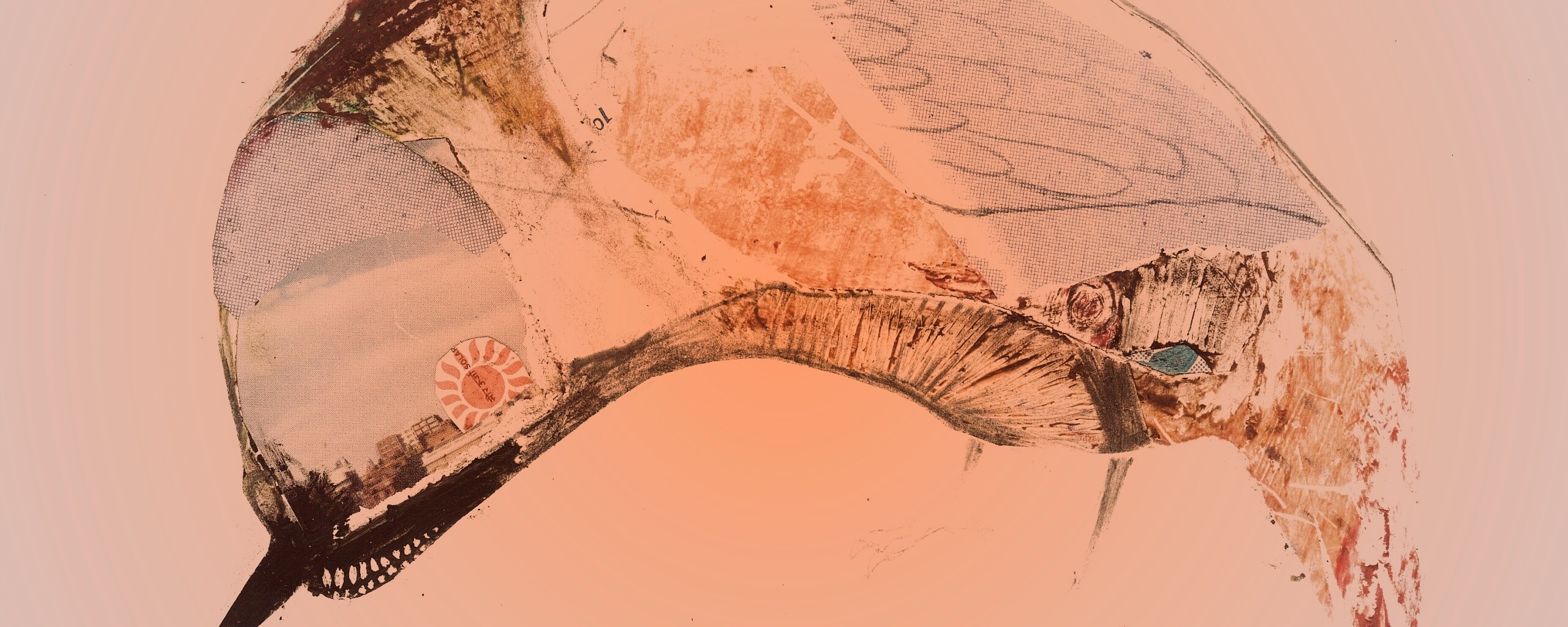 Аппликация Стефана Томпсона "Птица" обои