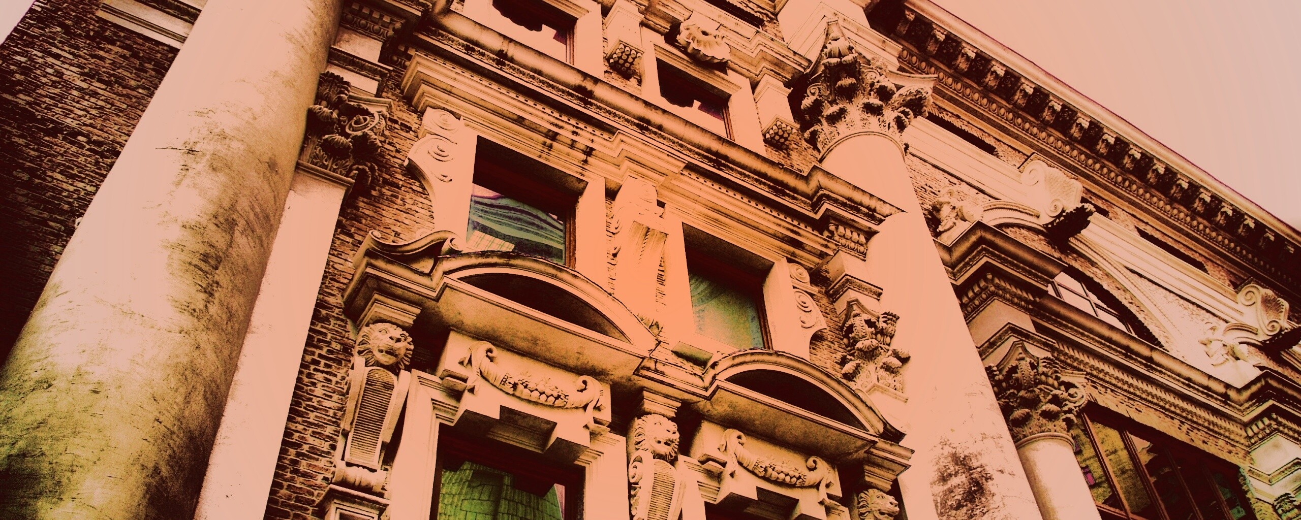 Старое здание обои