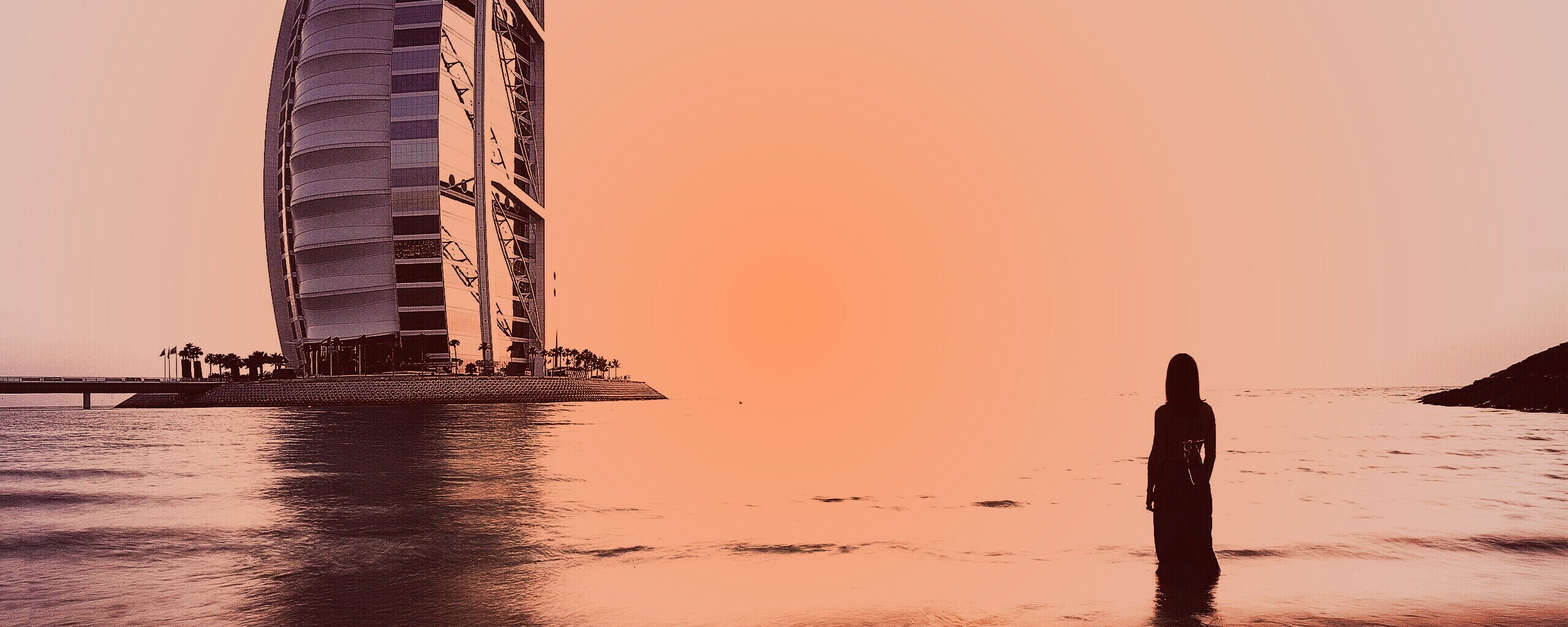 Бурдж Аль Араб в Дубае обои