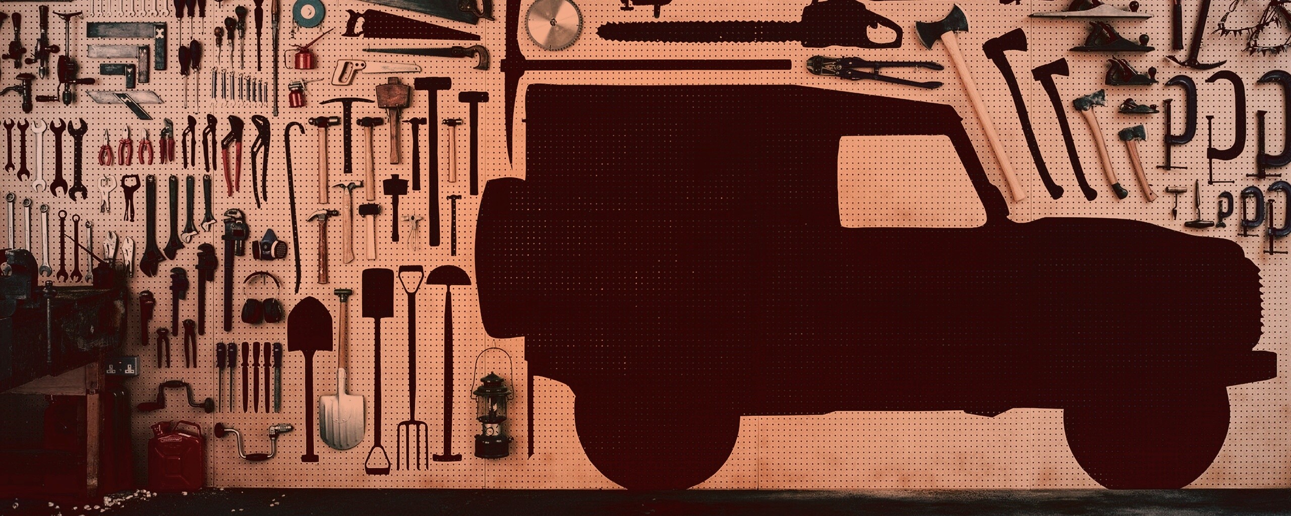 Типичный гараж обои