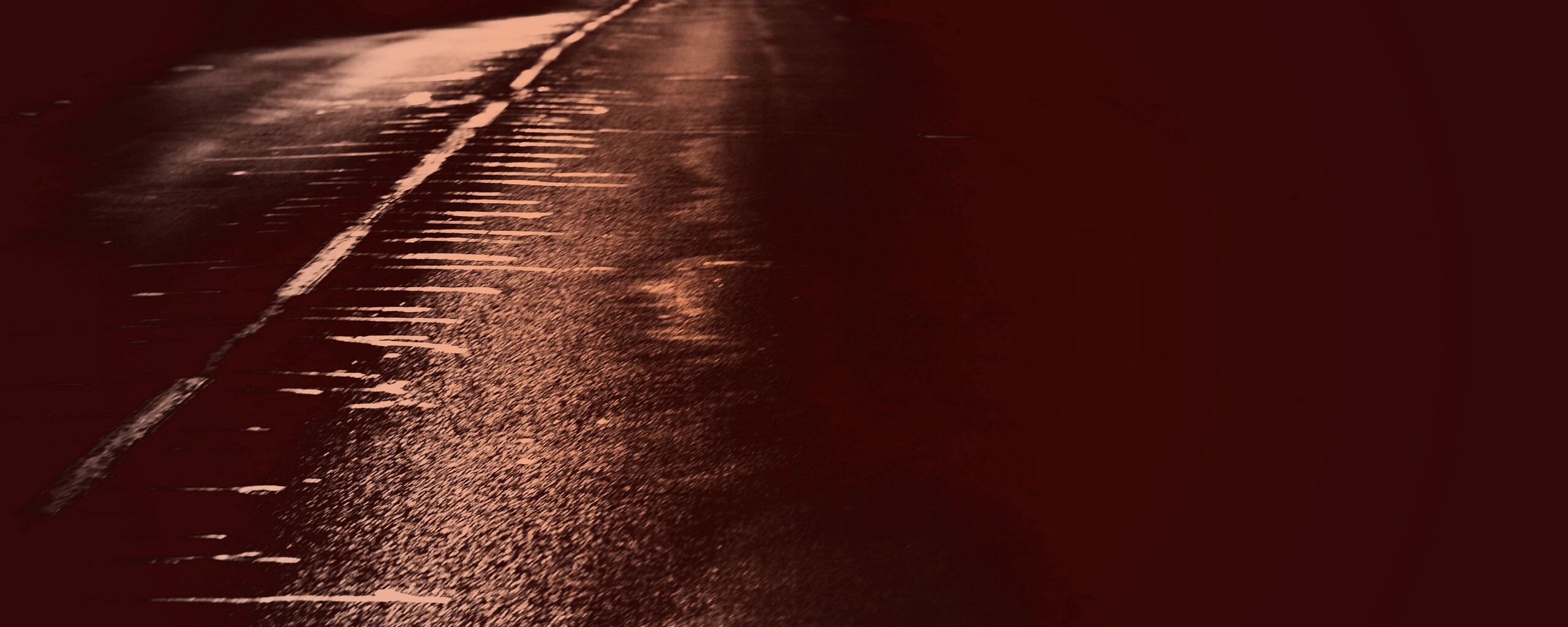 Ночная дорога обои