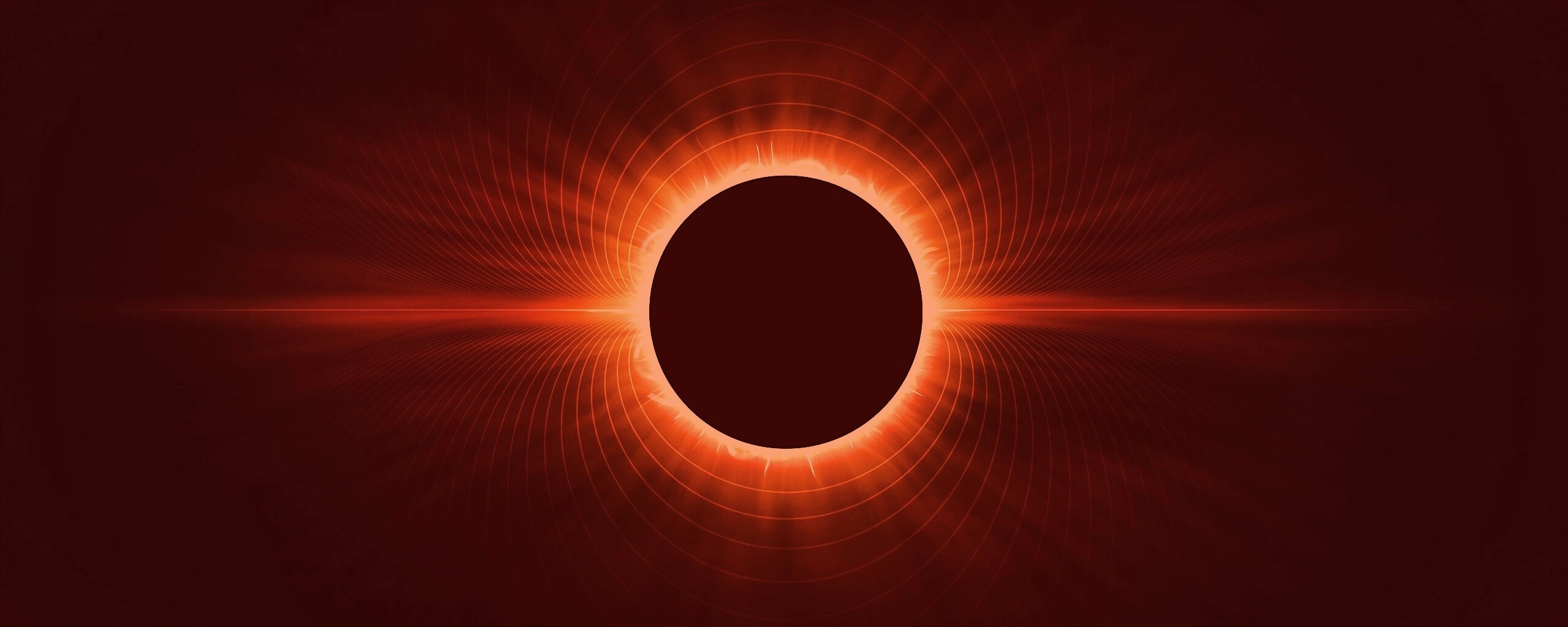 Солнецное затмение обои
