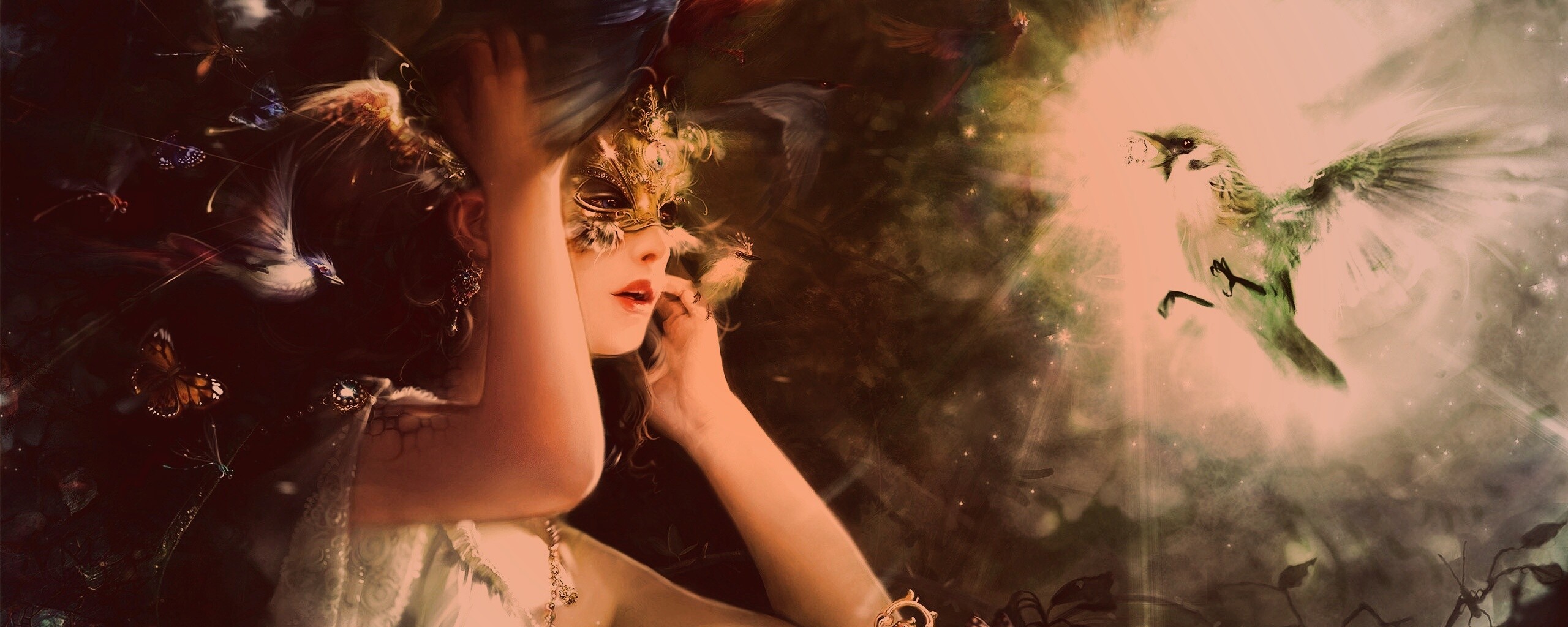 Птицы счастья обои