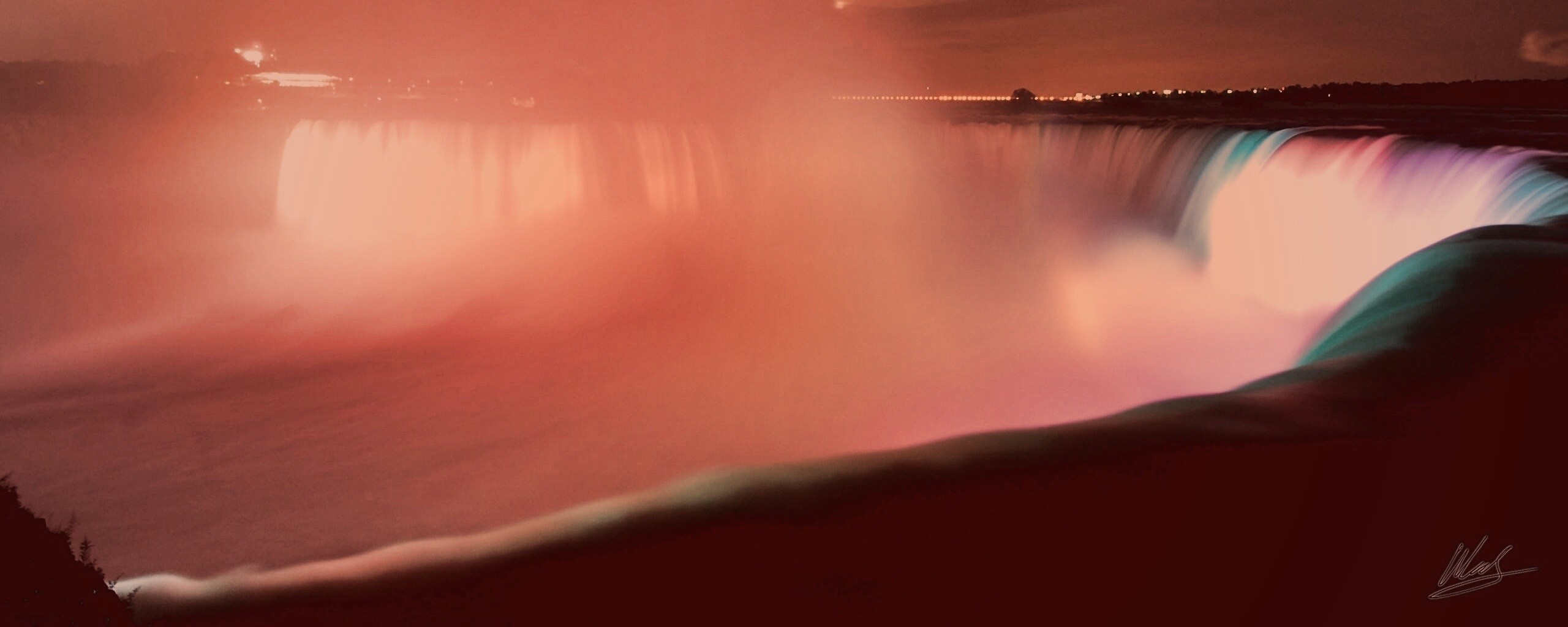 Ниагарский водопад обои