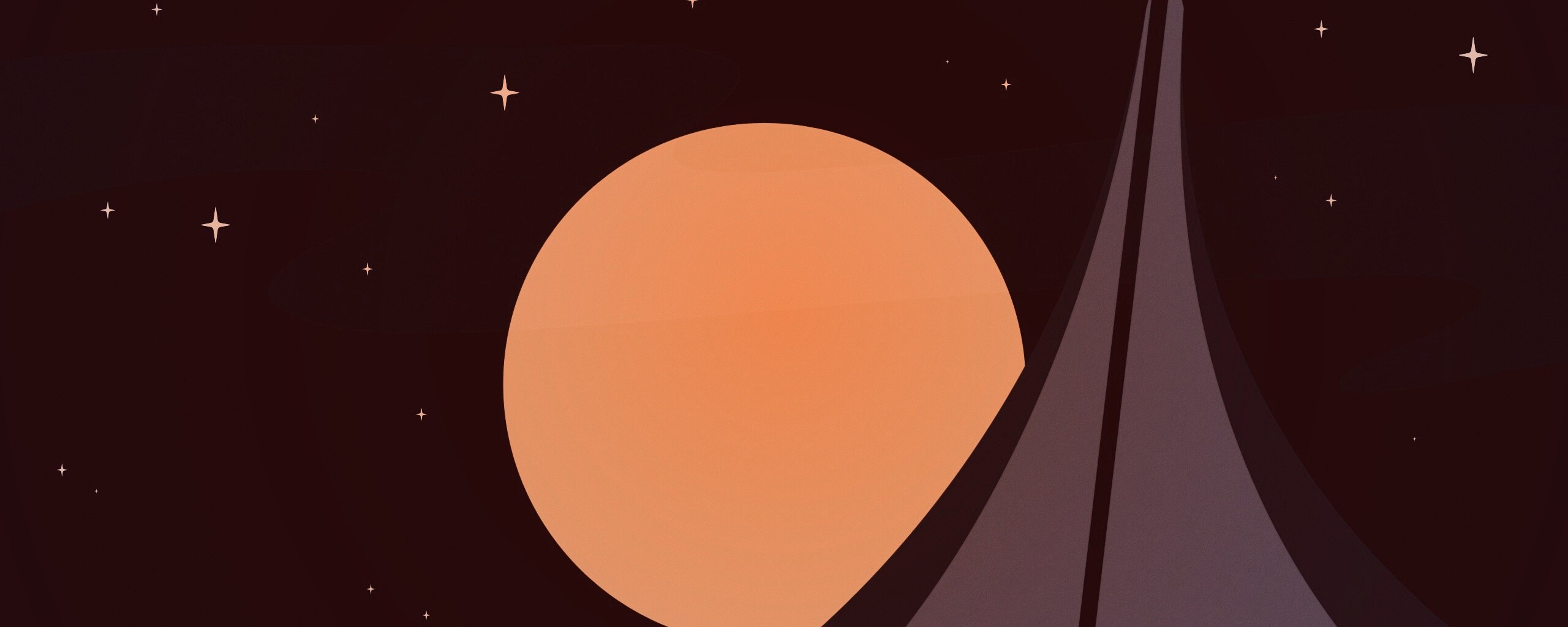 Полная луна обои