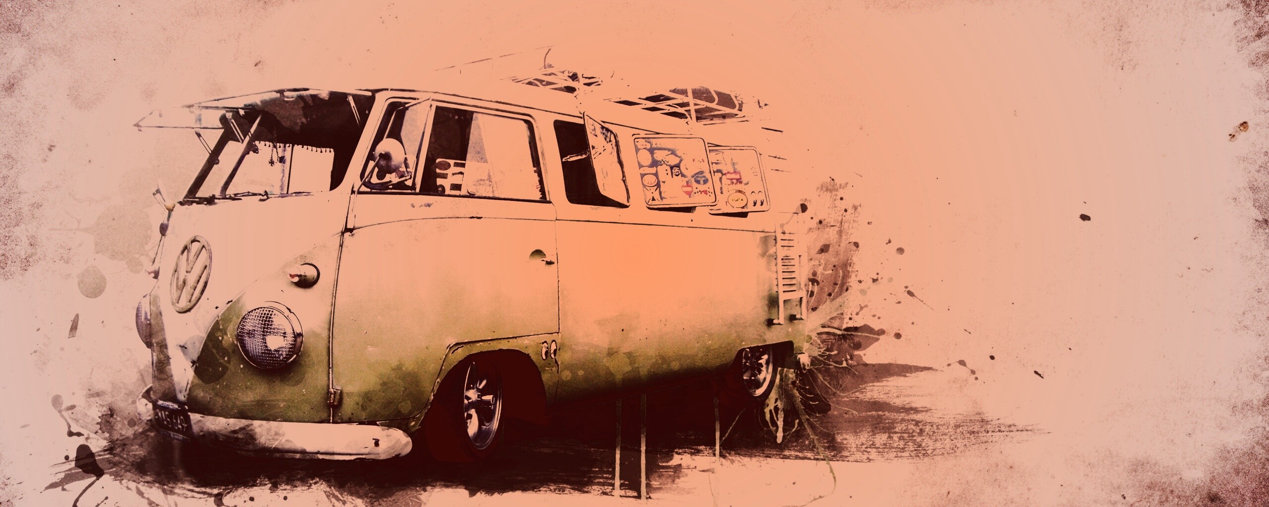 Фольксваген 56 года - лучший фургон для путешествий обои