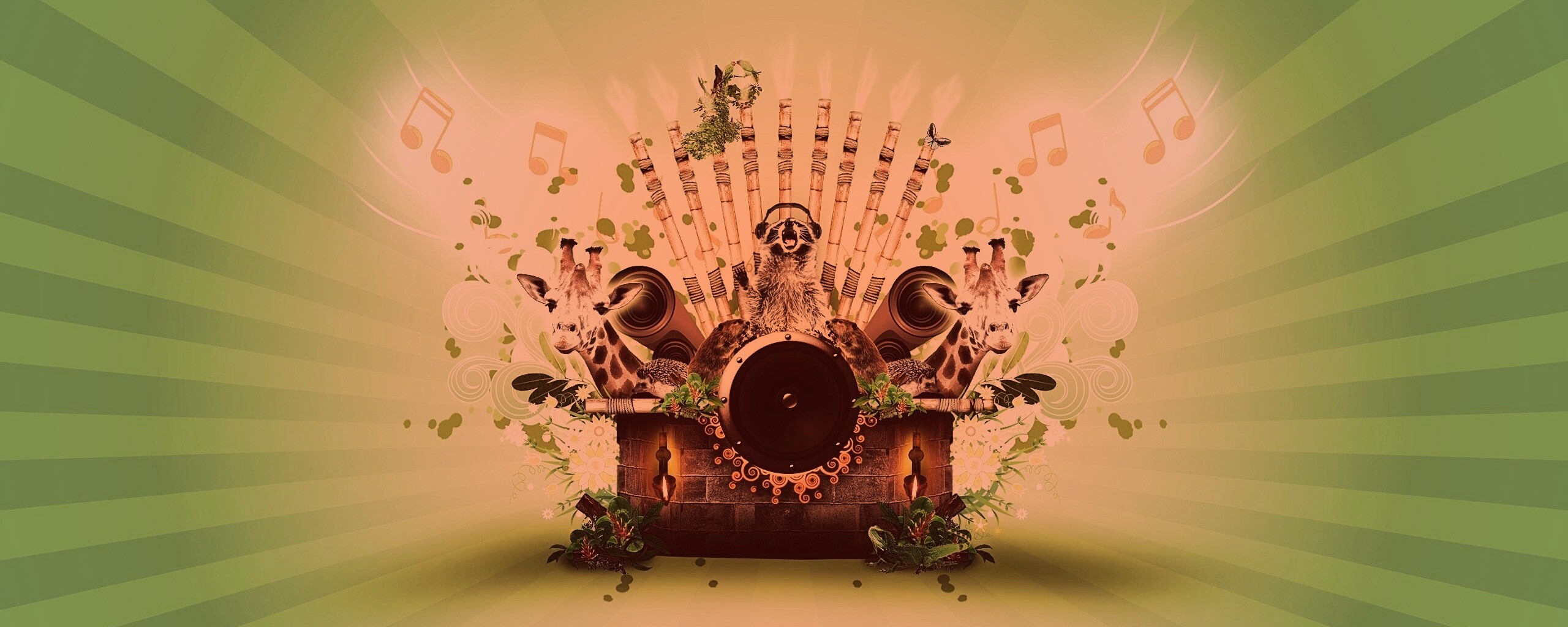 Музыка джунглей обои