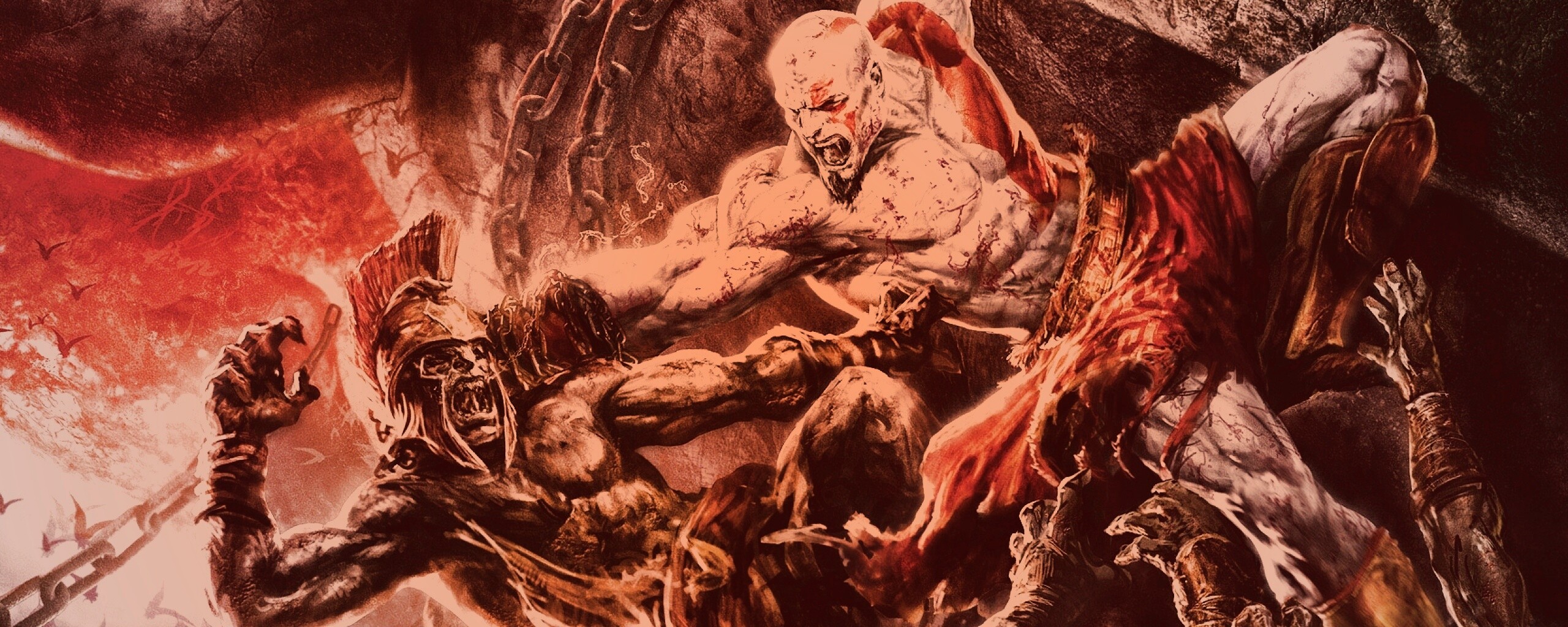 Бог войны обои