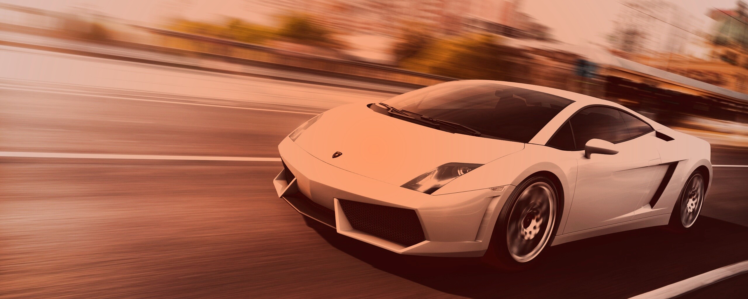 Серый Ламборджини обои