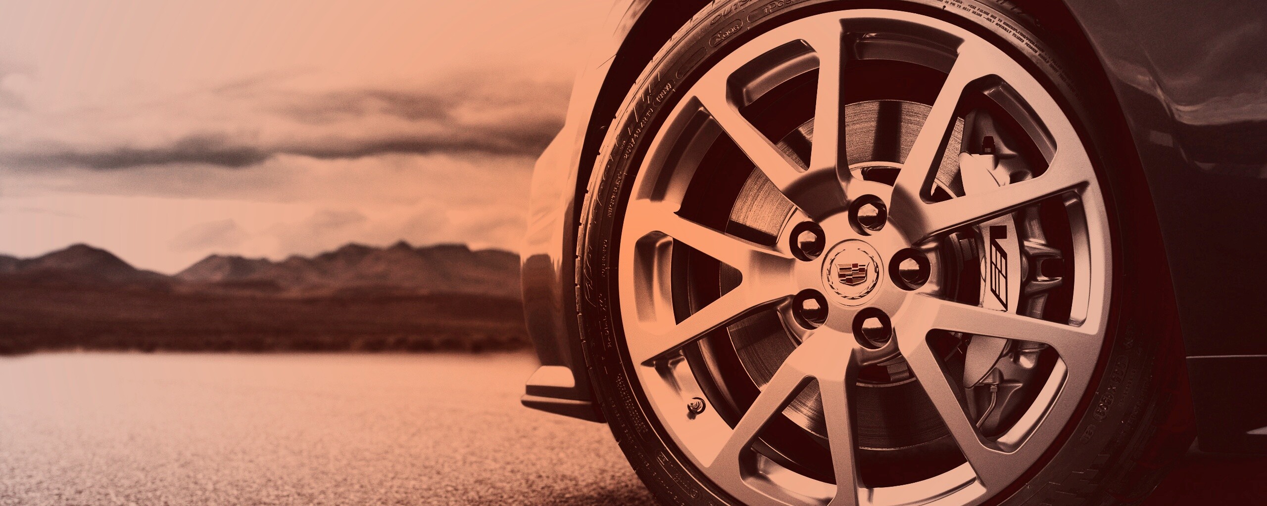 Колесо кадиллака обои