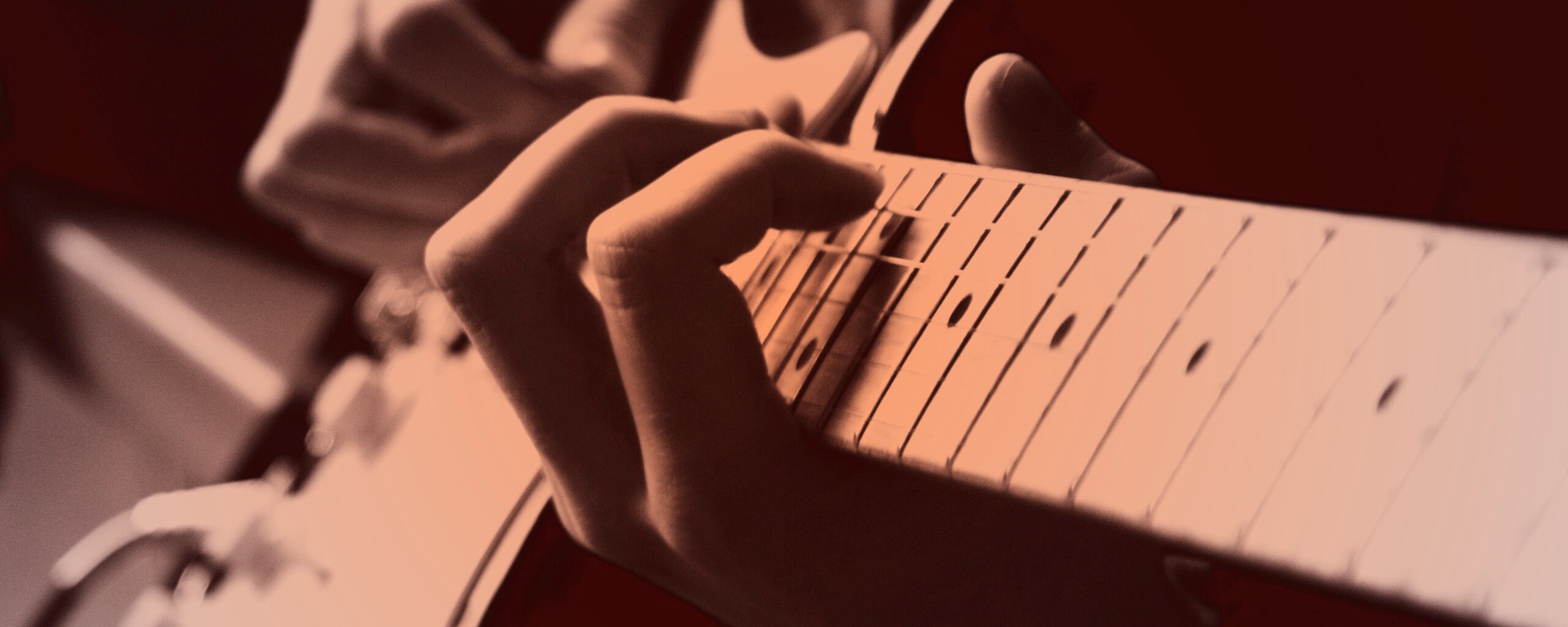 Игра на гитаре обои