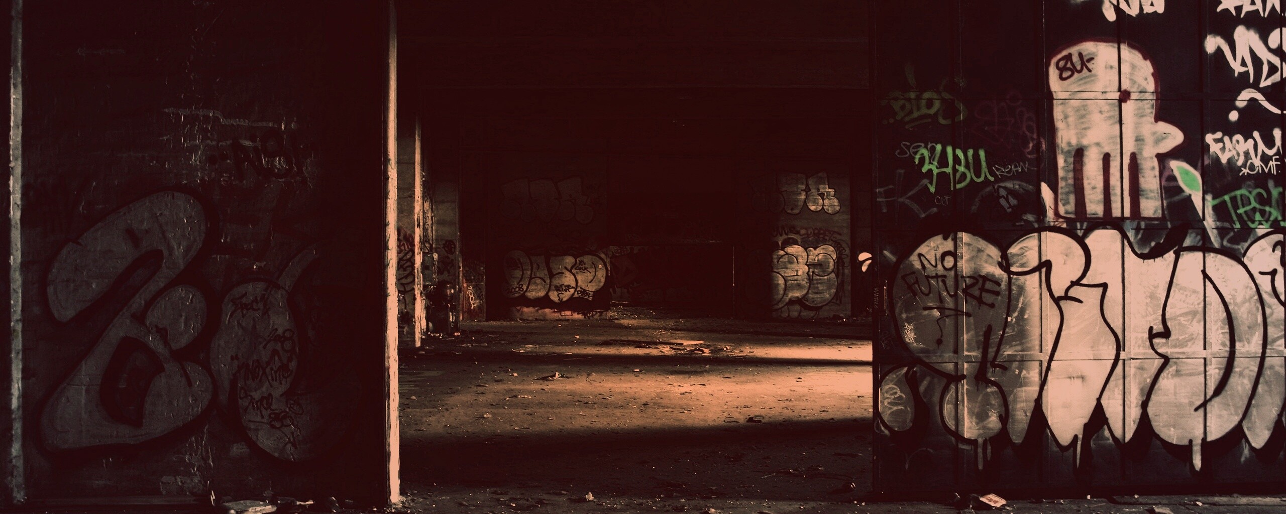 Заброшенное здание обои