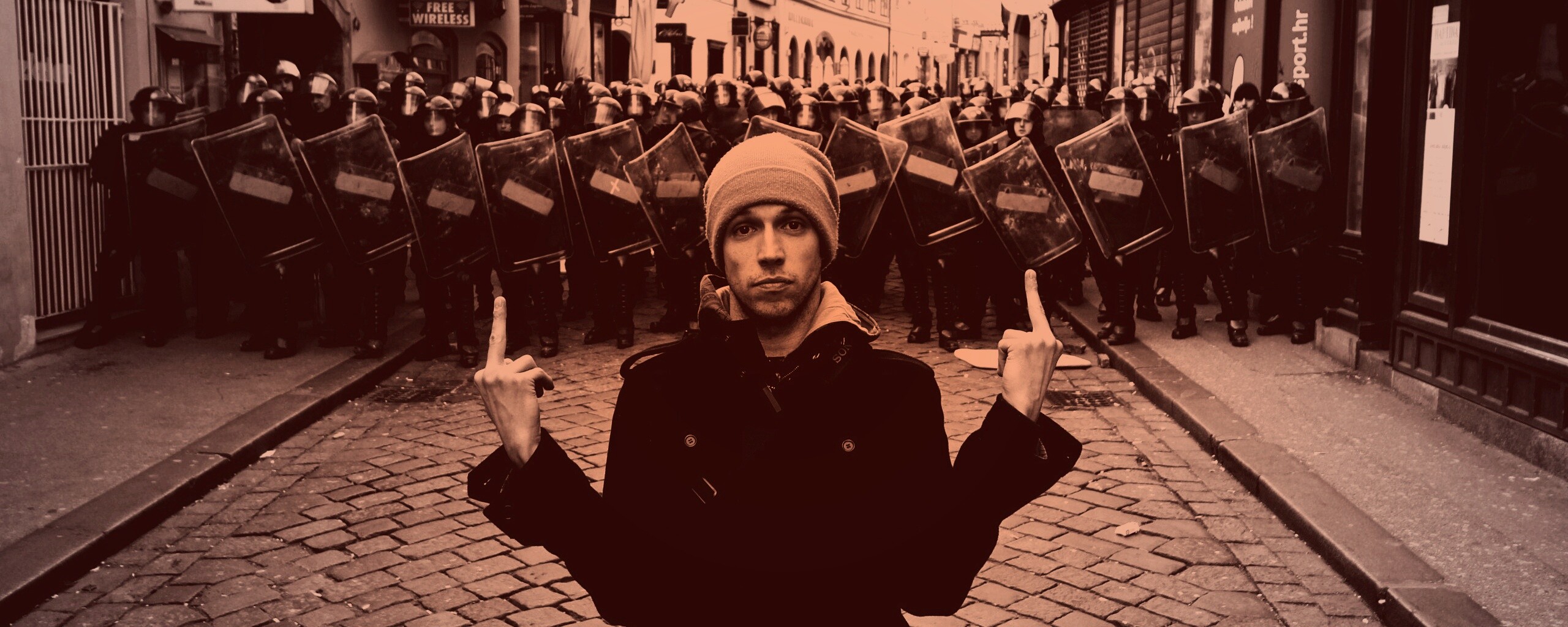 Против системы обои