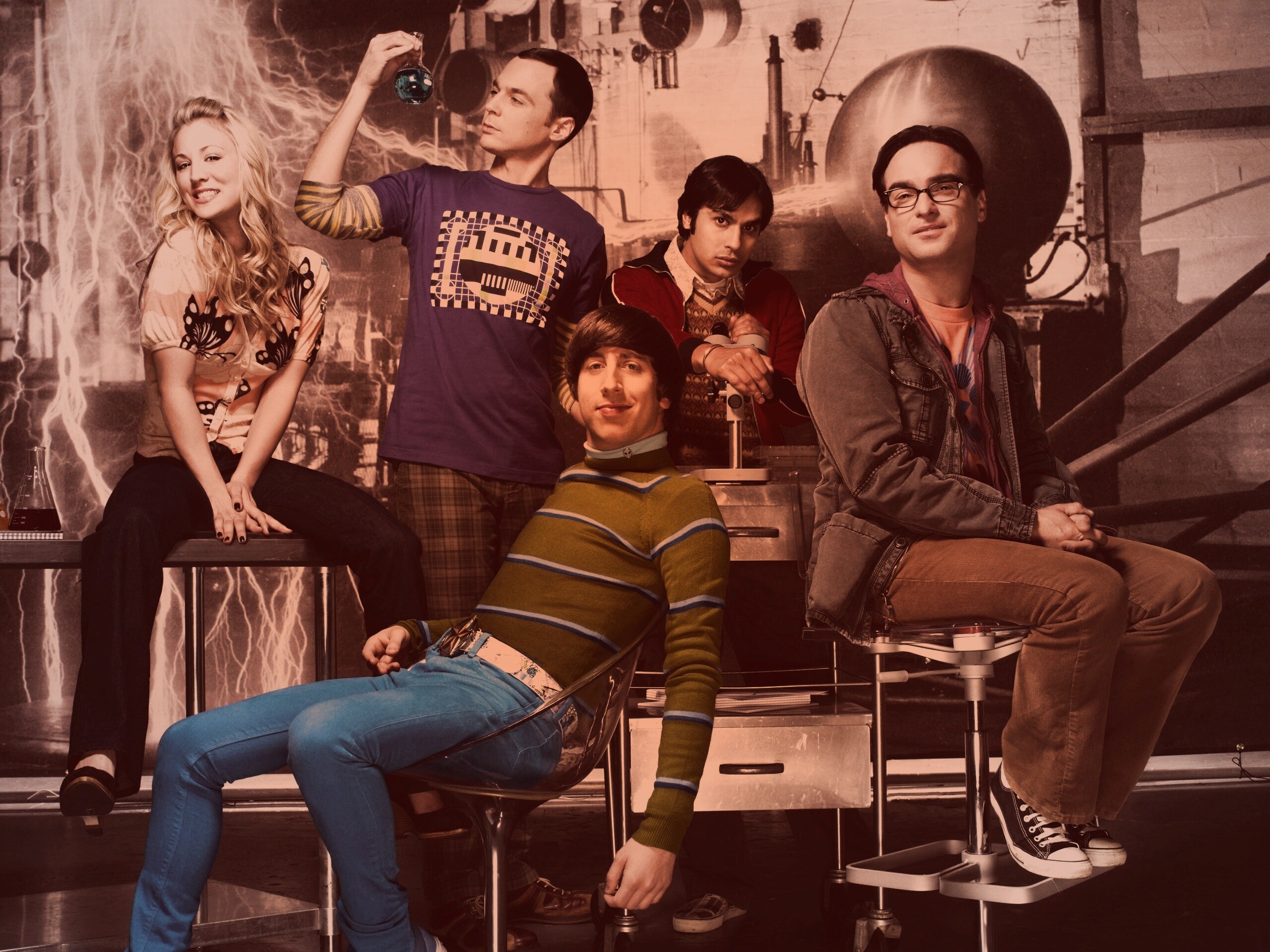 Теория большого взрыва обои