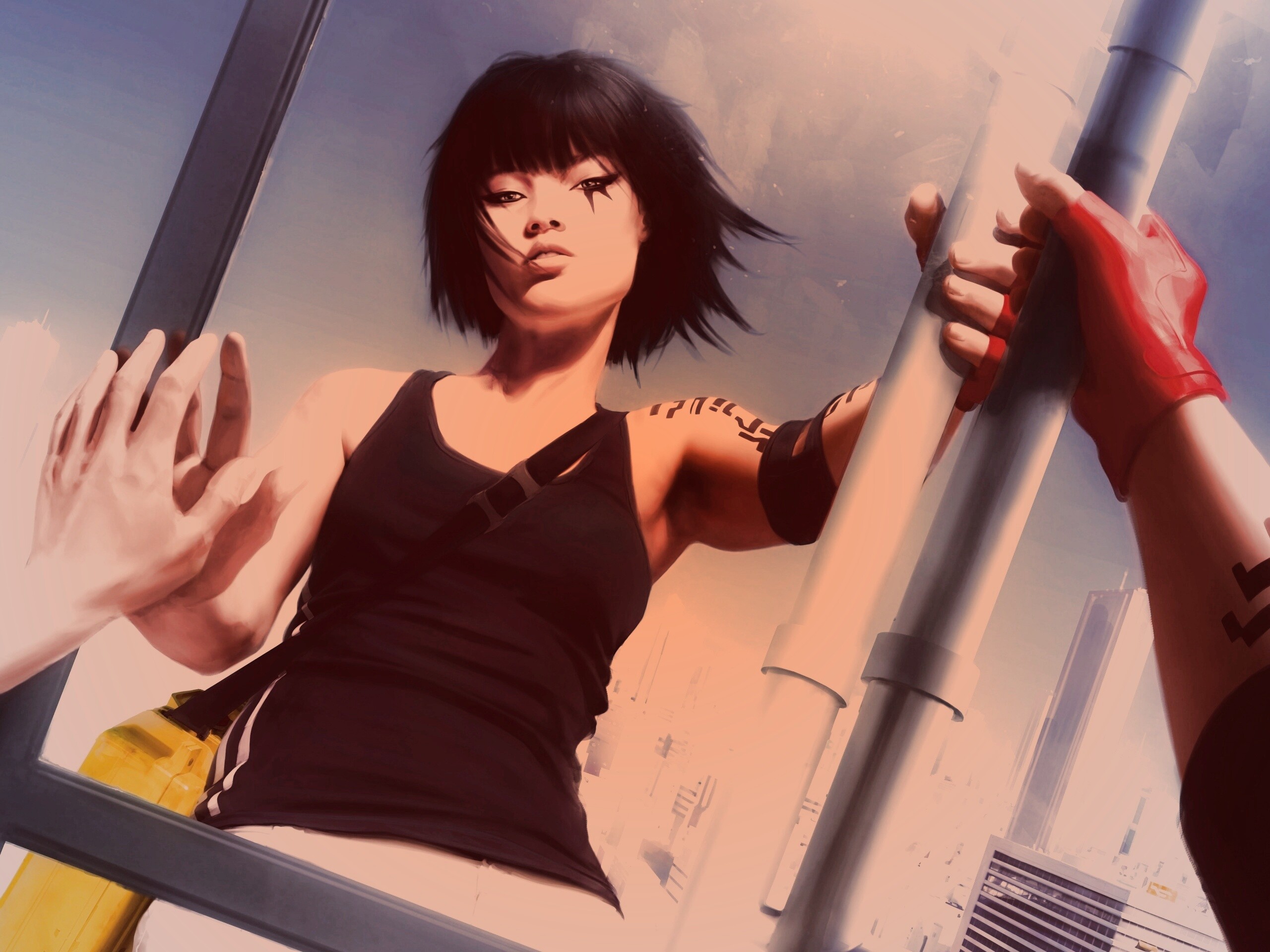 Faith из Mirrors Edge обои