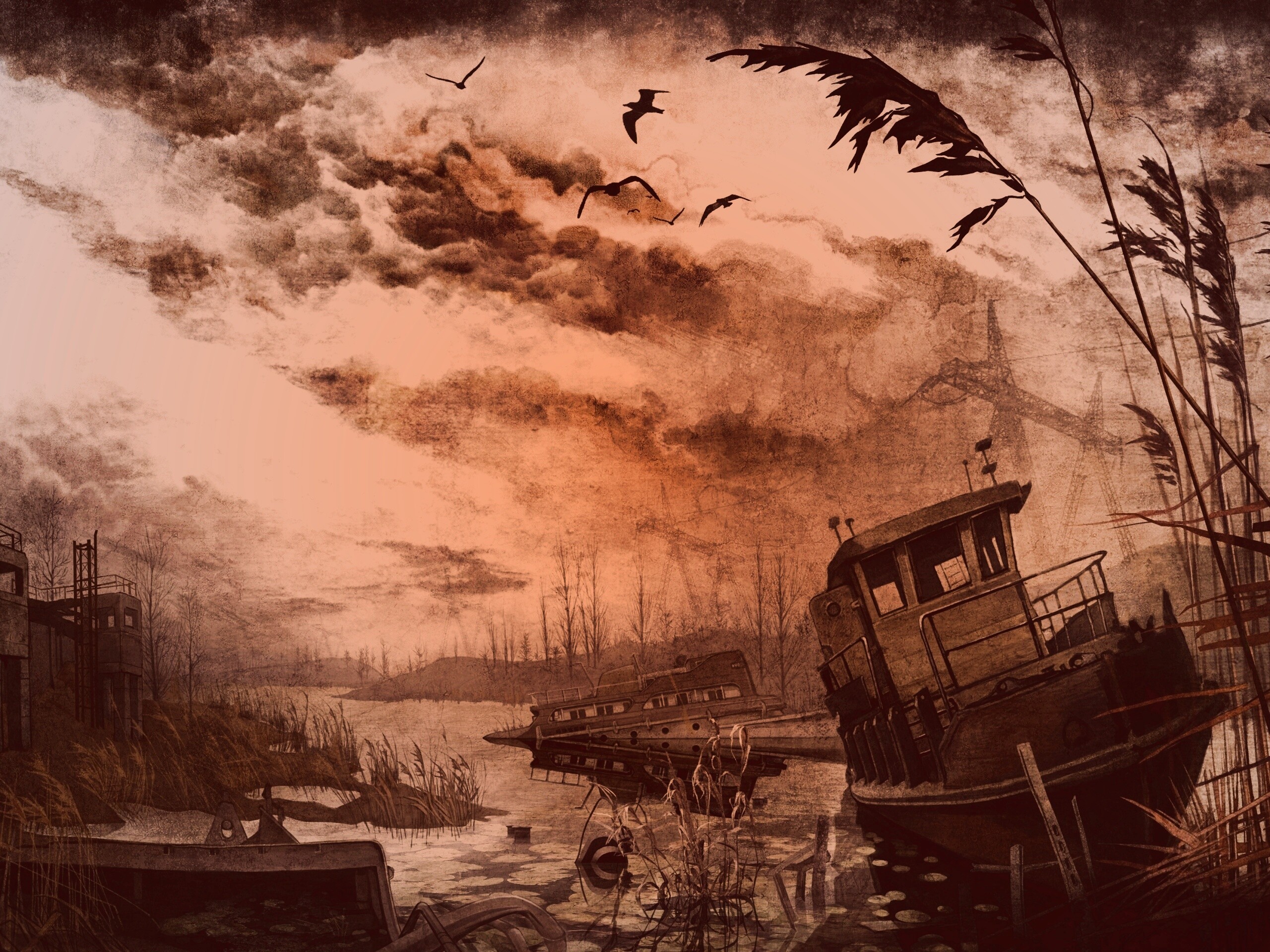 Вселенная сталкера обои