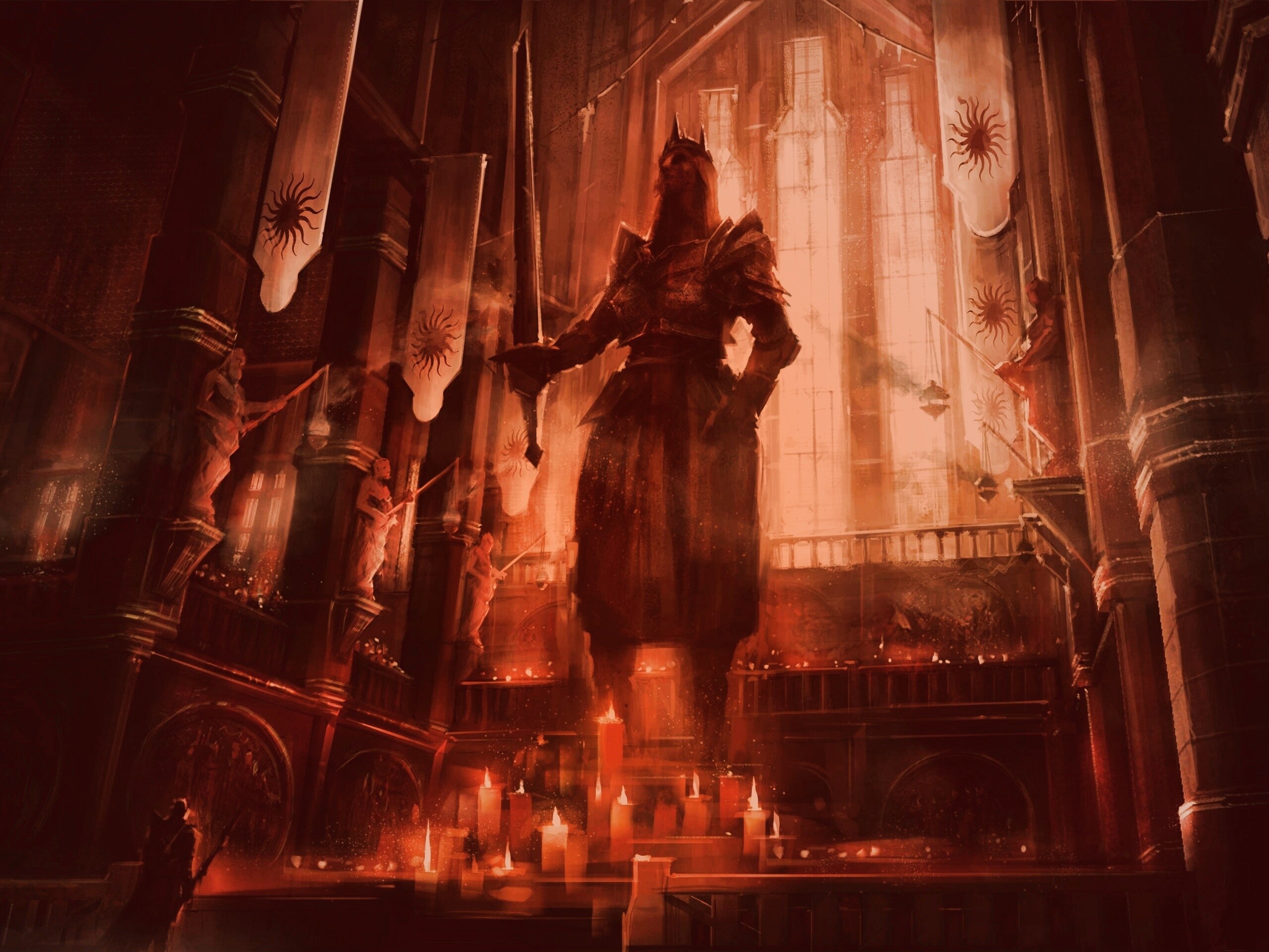 Алтарь из Dragon Age обои