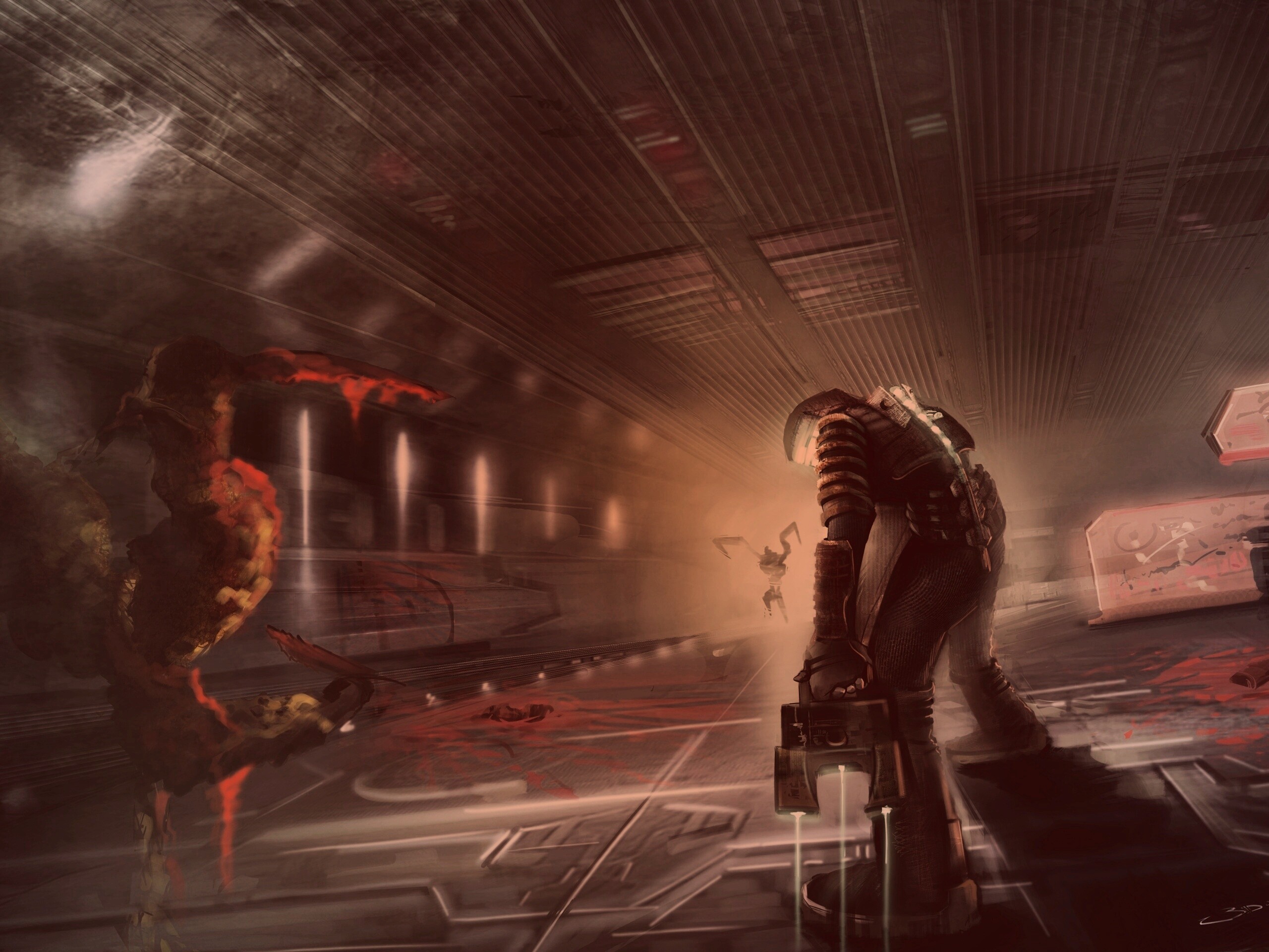 Фан арт Dead Space обои