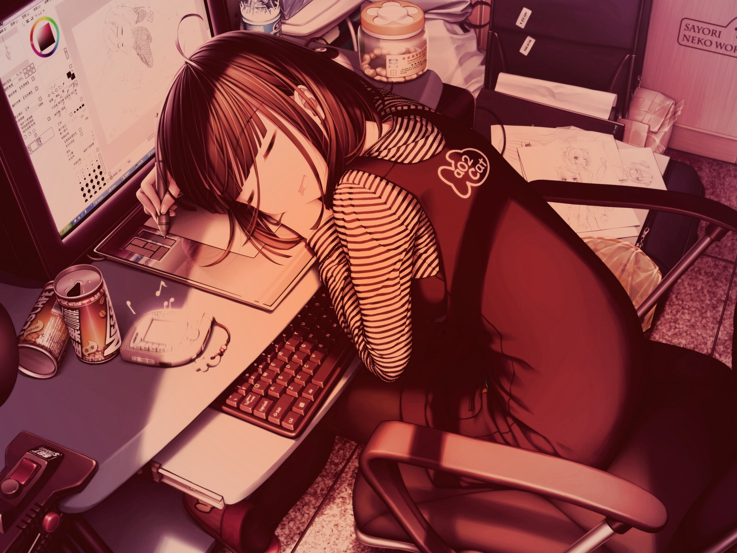 Нарисовать самого себя обои