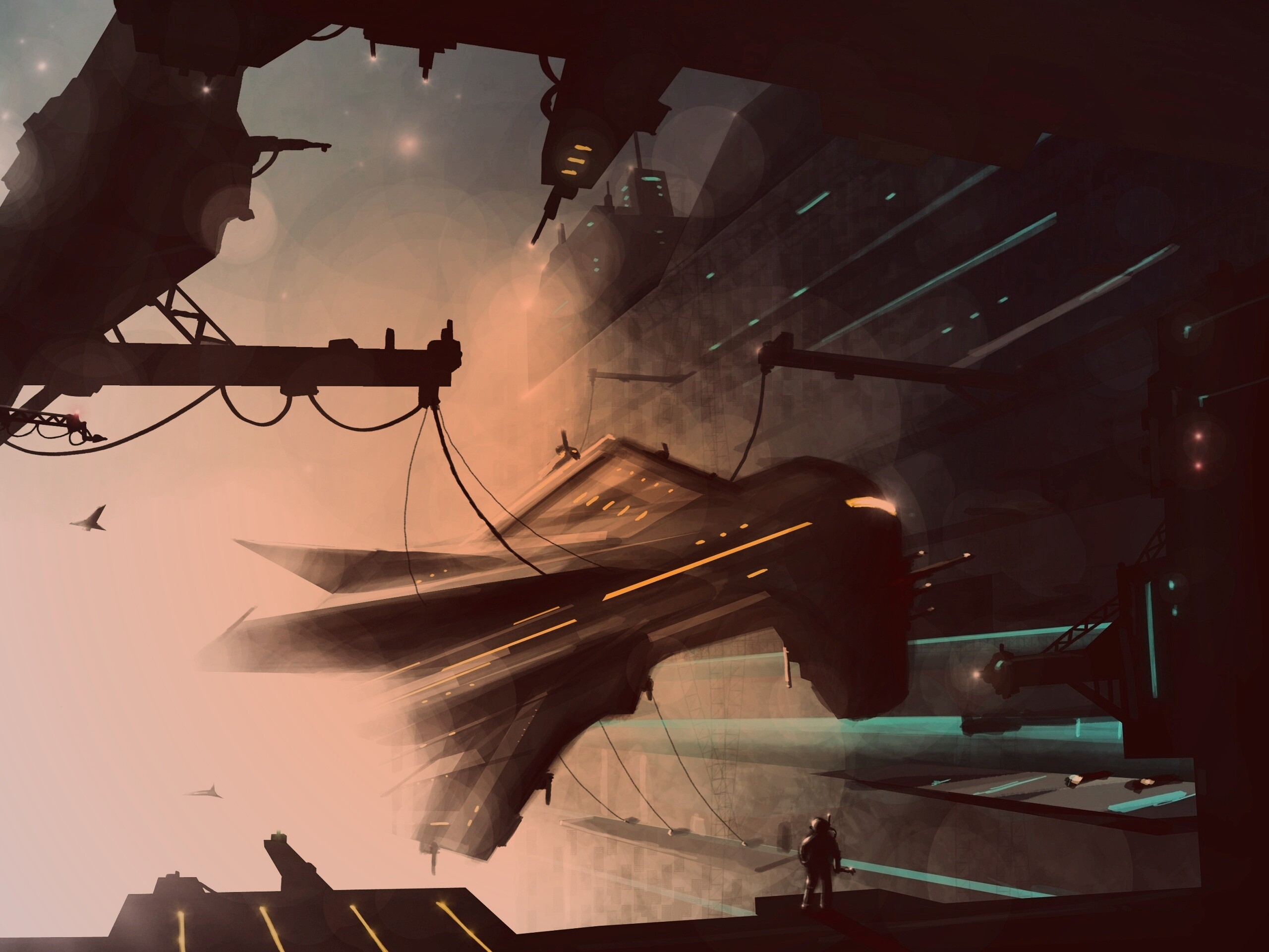 Космопорт обои