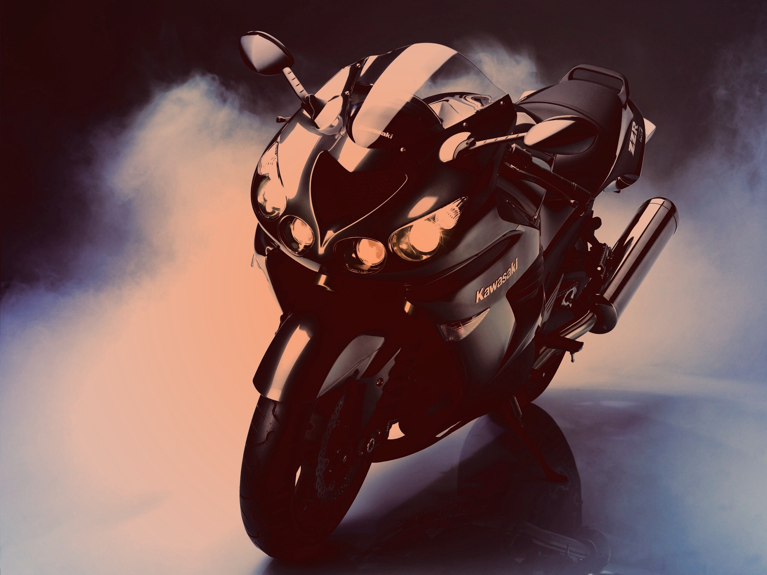 Мотоцикл Кавасаки ZX14 обои
