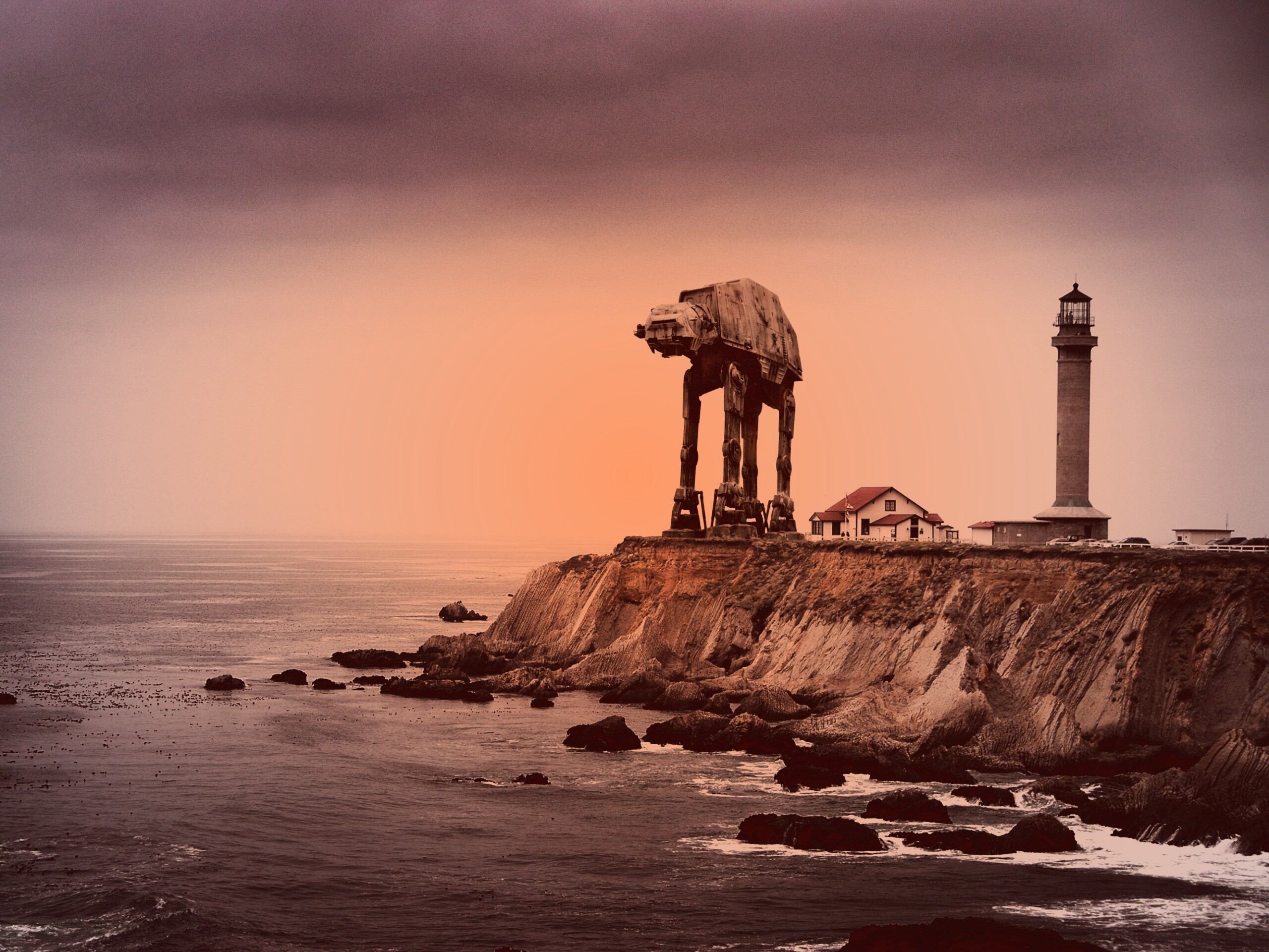 Звездные войны в нашем мире обои