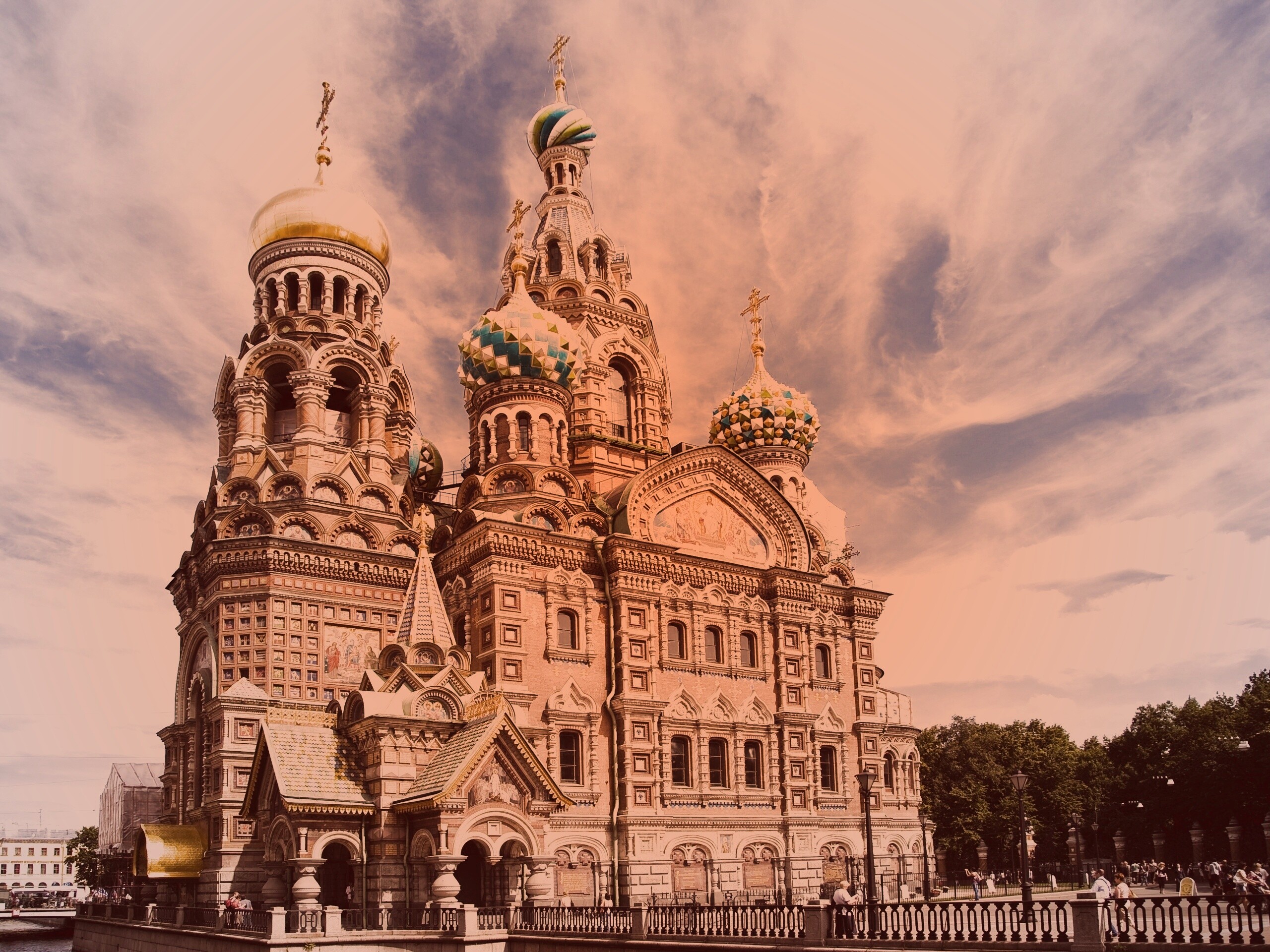 Спас на крови обои