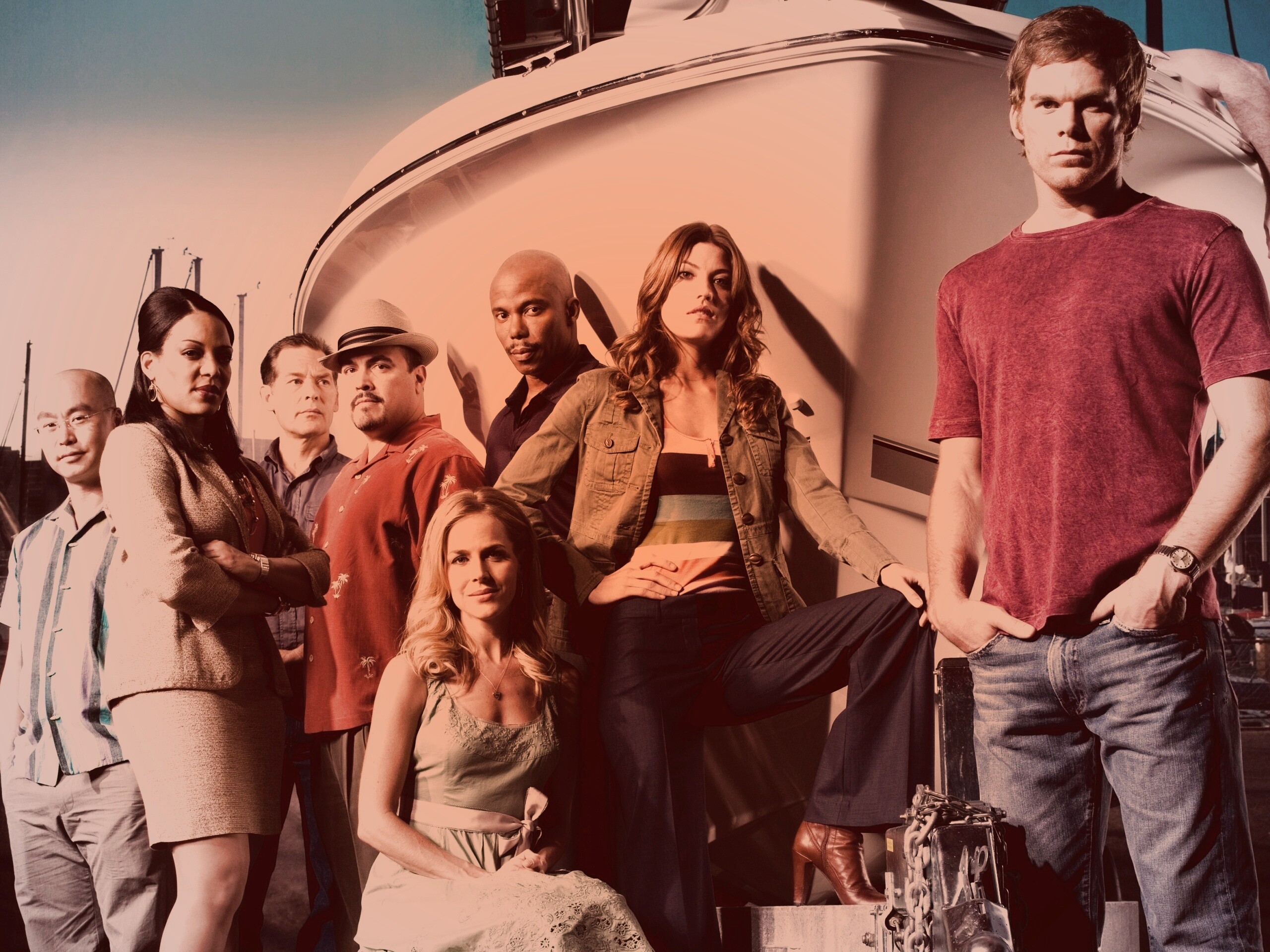 Персонажи сериала Dexter обои