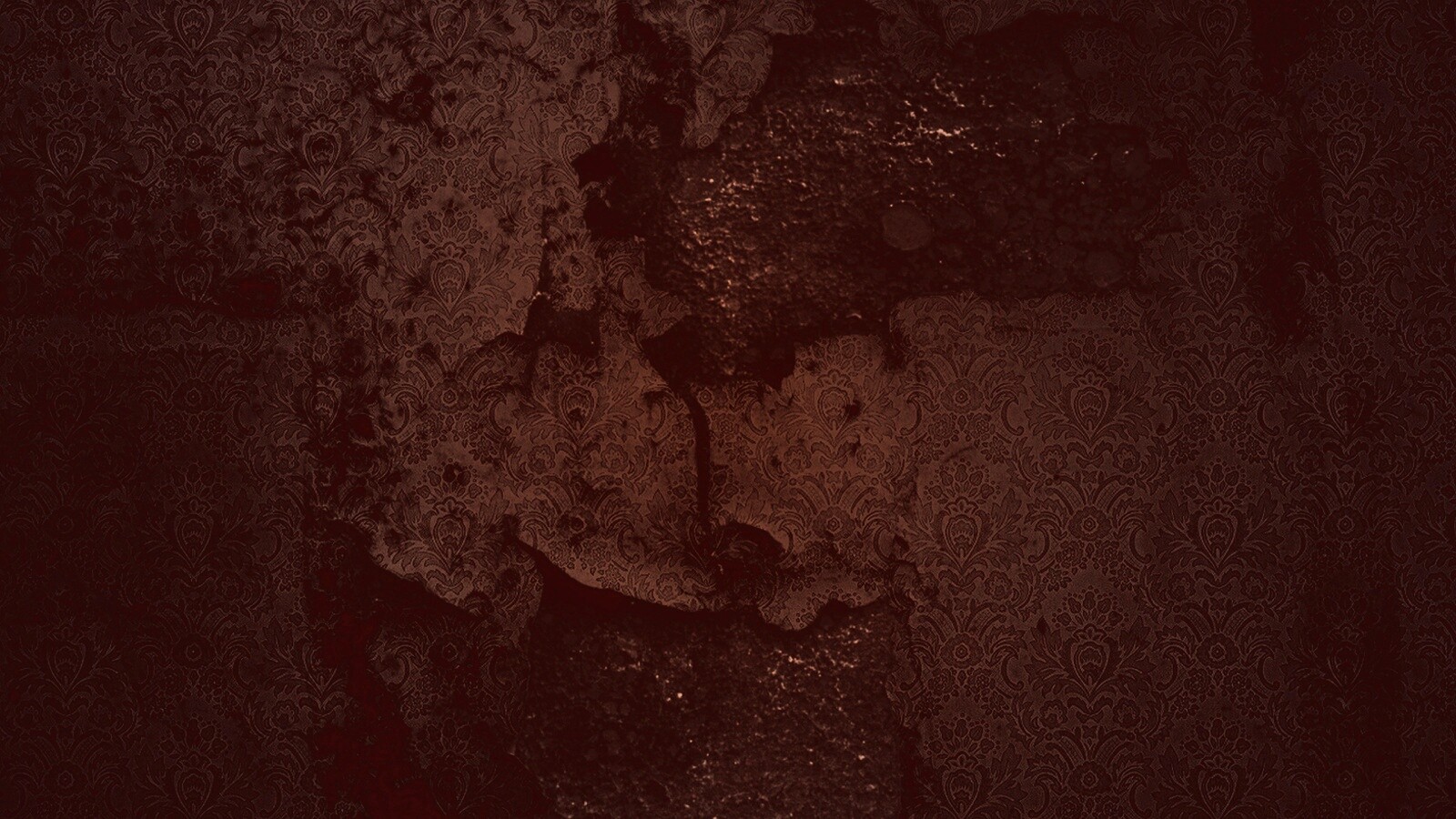 Обгоревшая стена обои