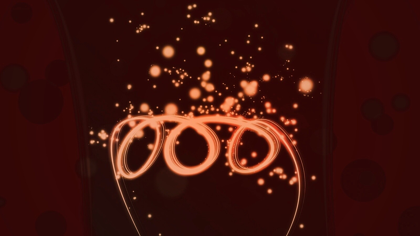 Огненные кольца обои